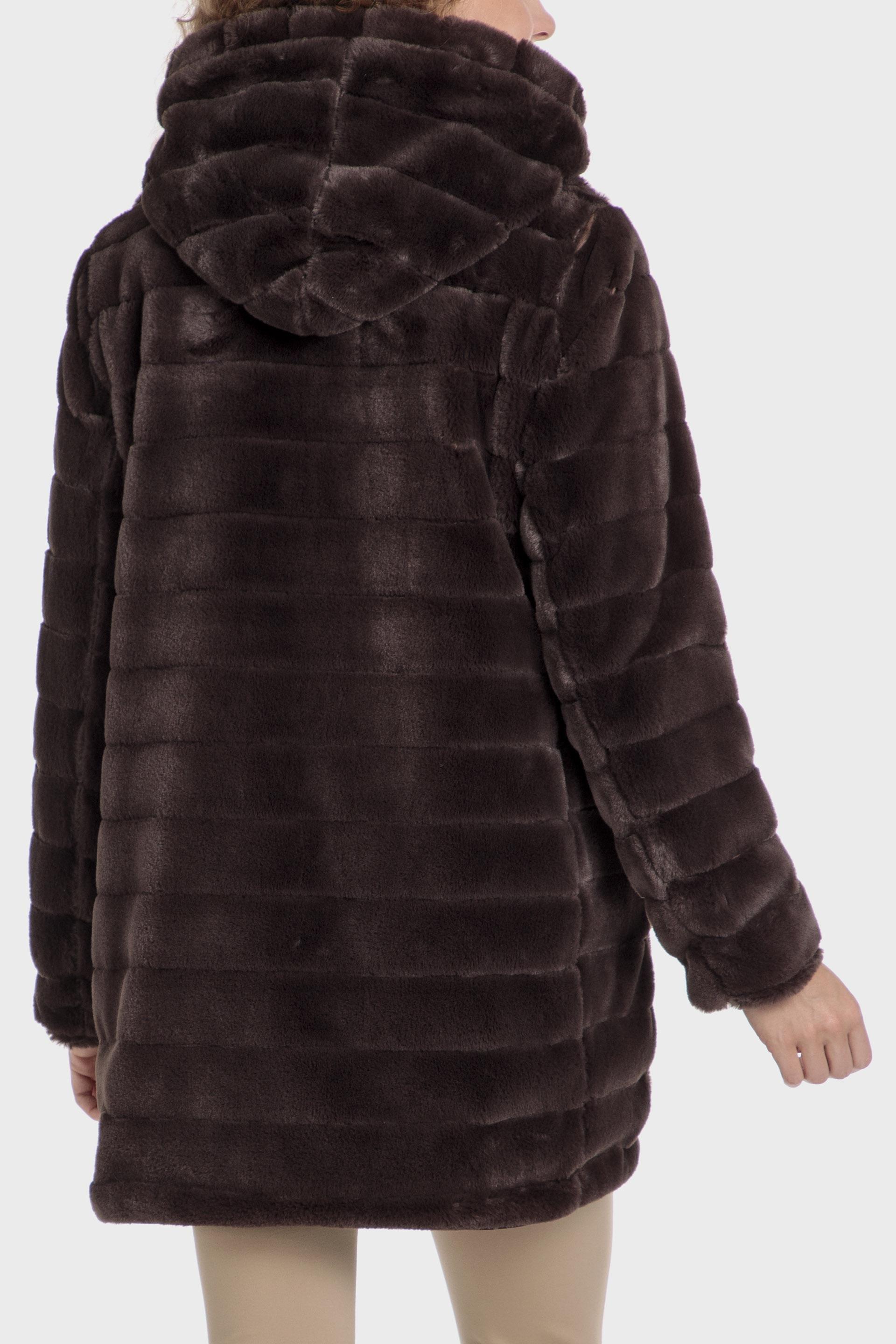 Brown Puffer Snow Wear, , large image number 4
