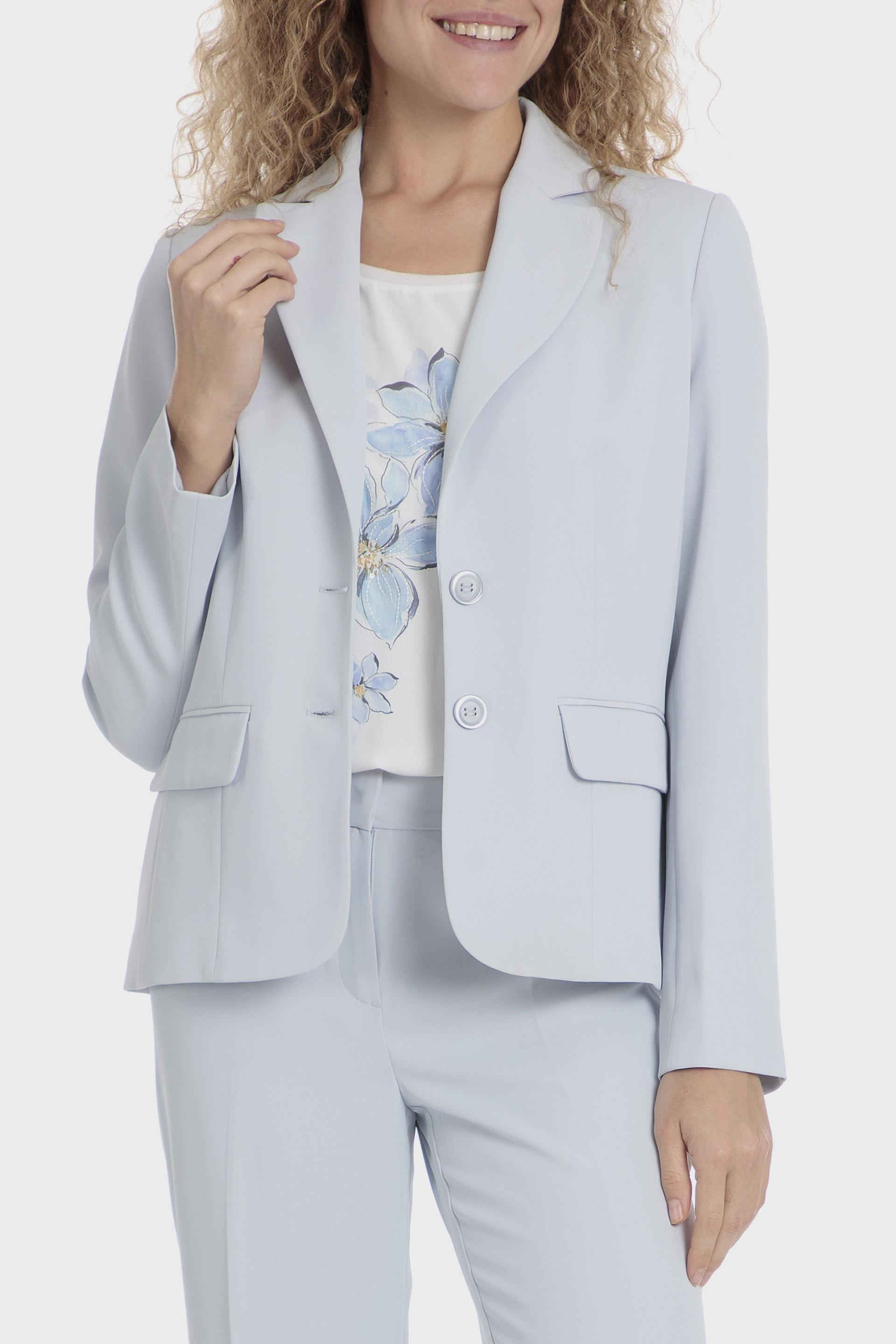 بليزر بصف أزرار، أزرق, 3701_250, large image number 2