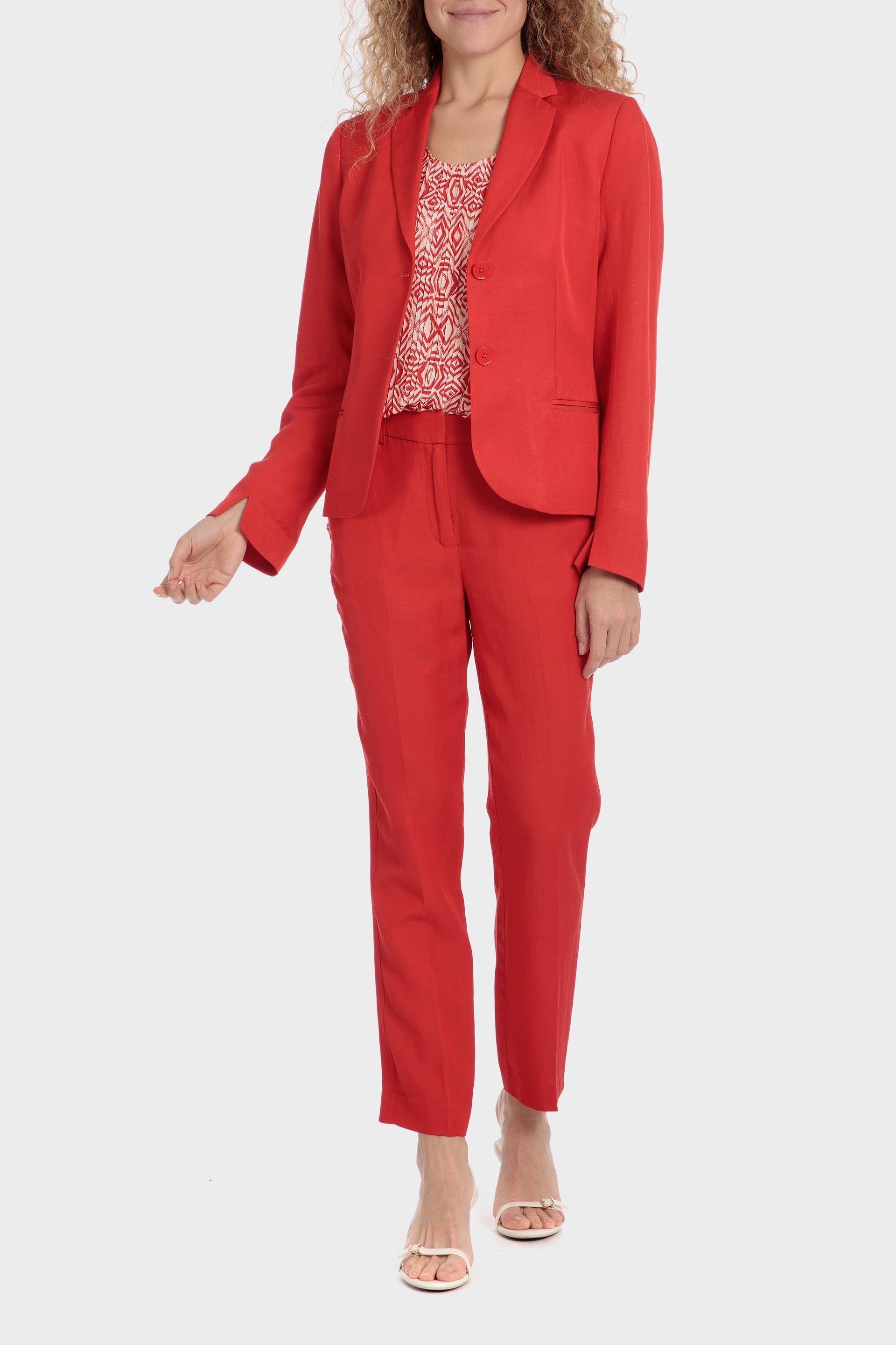 Red Classic Blazer, , large image number 2