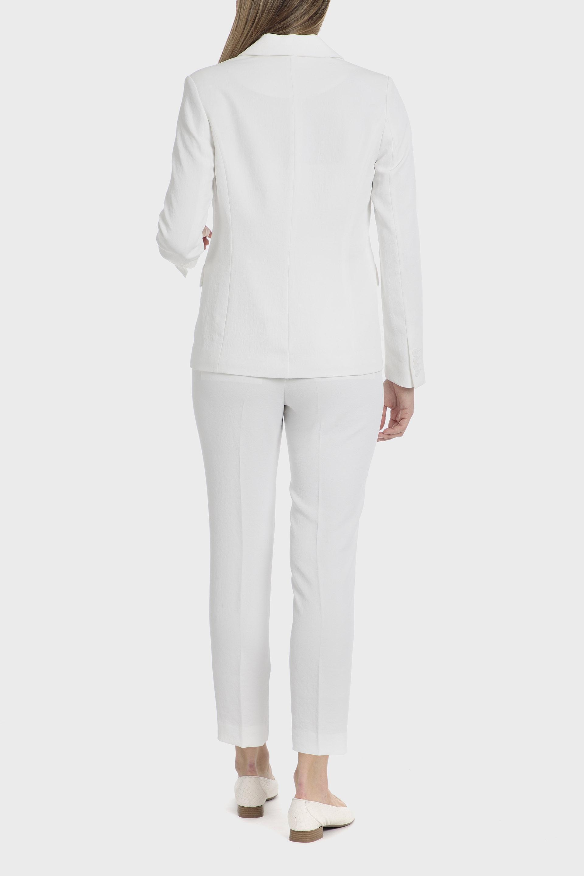 White Classic Blazer, 3701_232, large image number 4