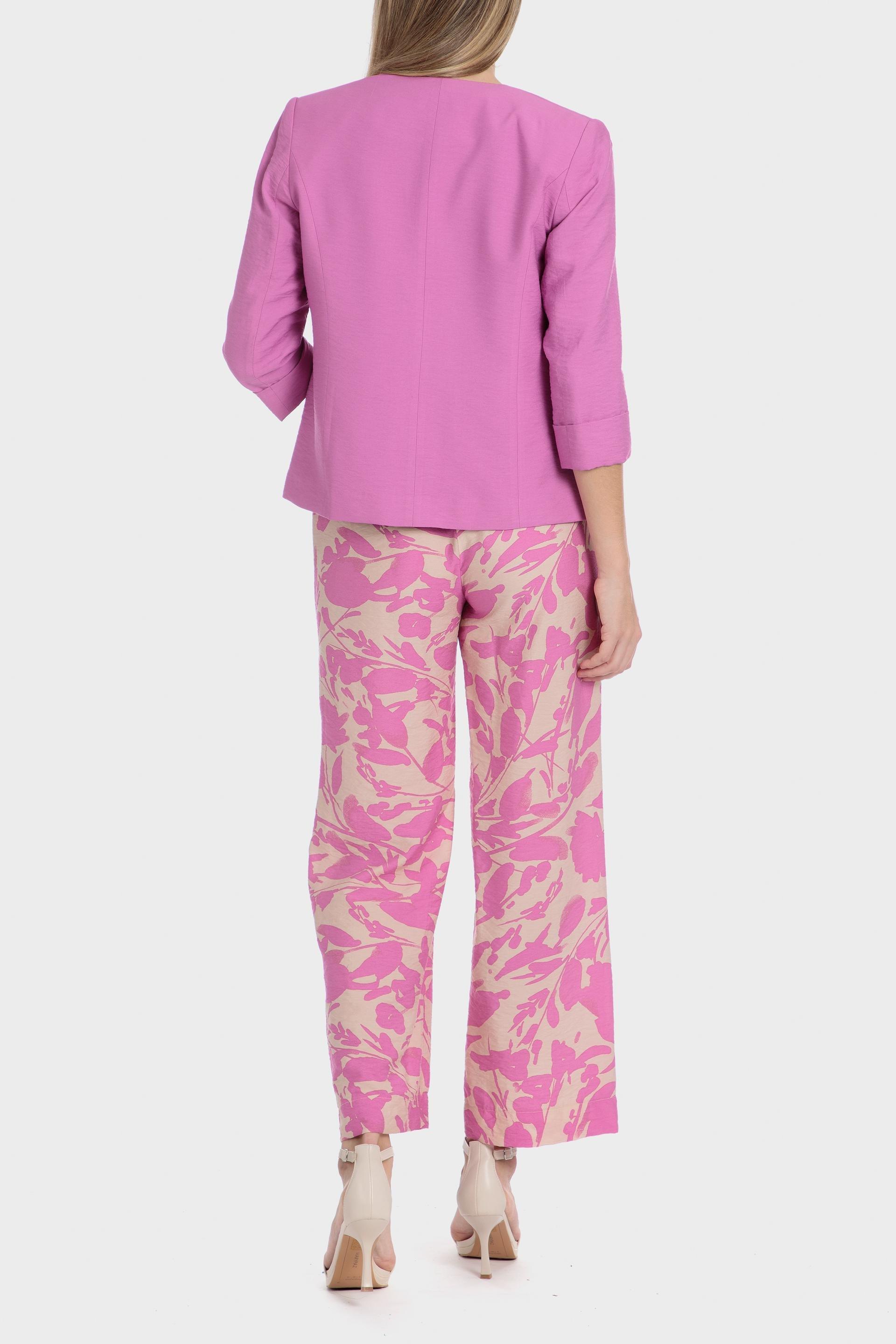 Pink Casual Blazer, Fuchsia Bouganvilla, large image number 5