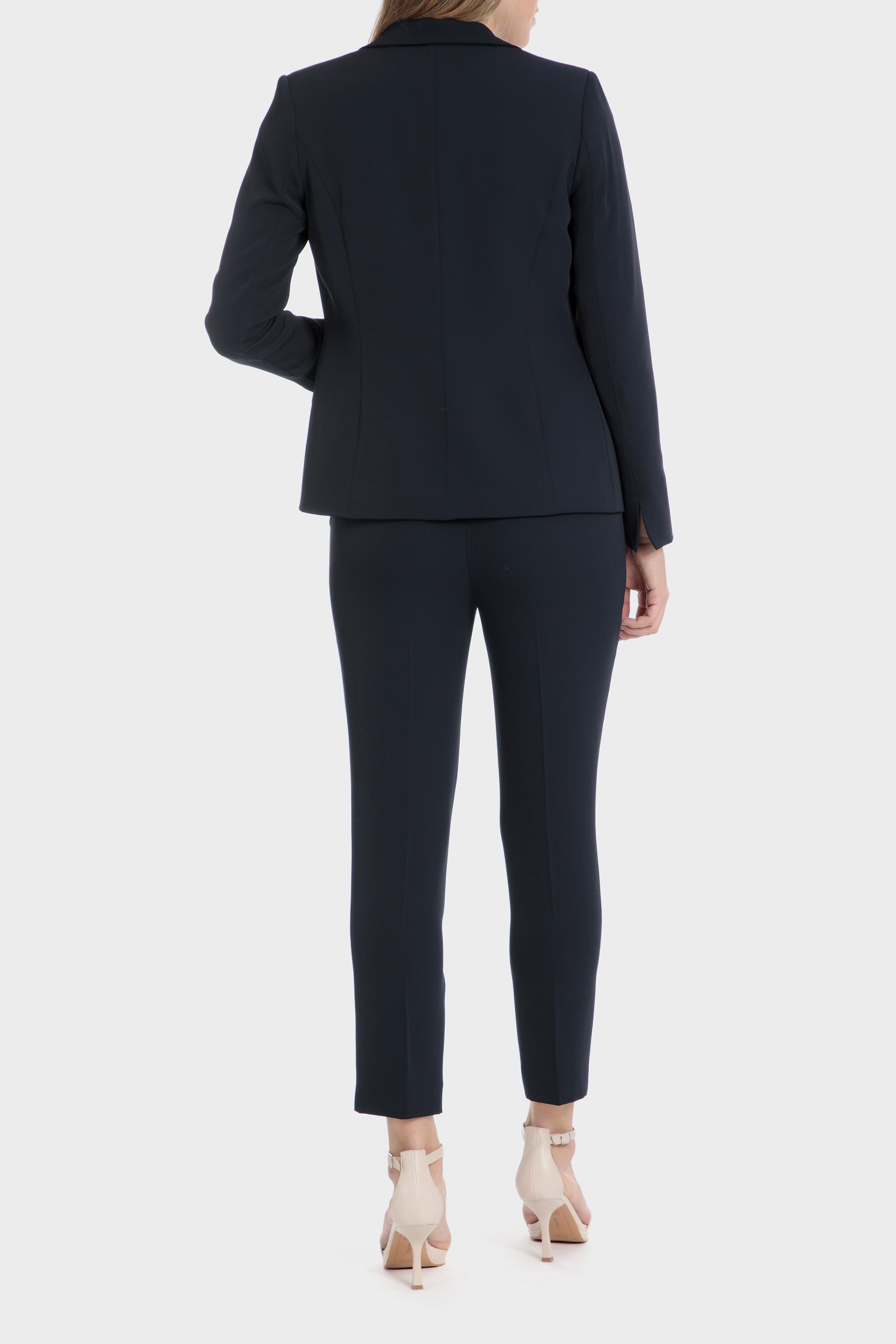 Single Breasted Blazer Navy, Blue Navy, large image number 3