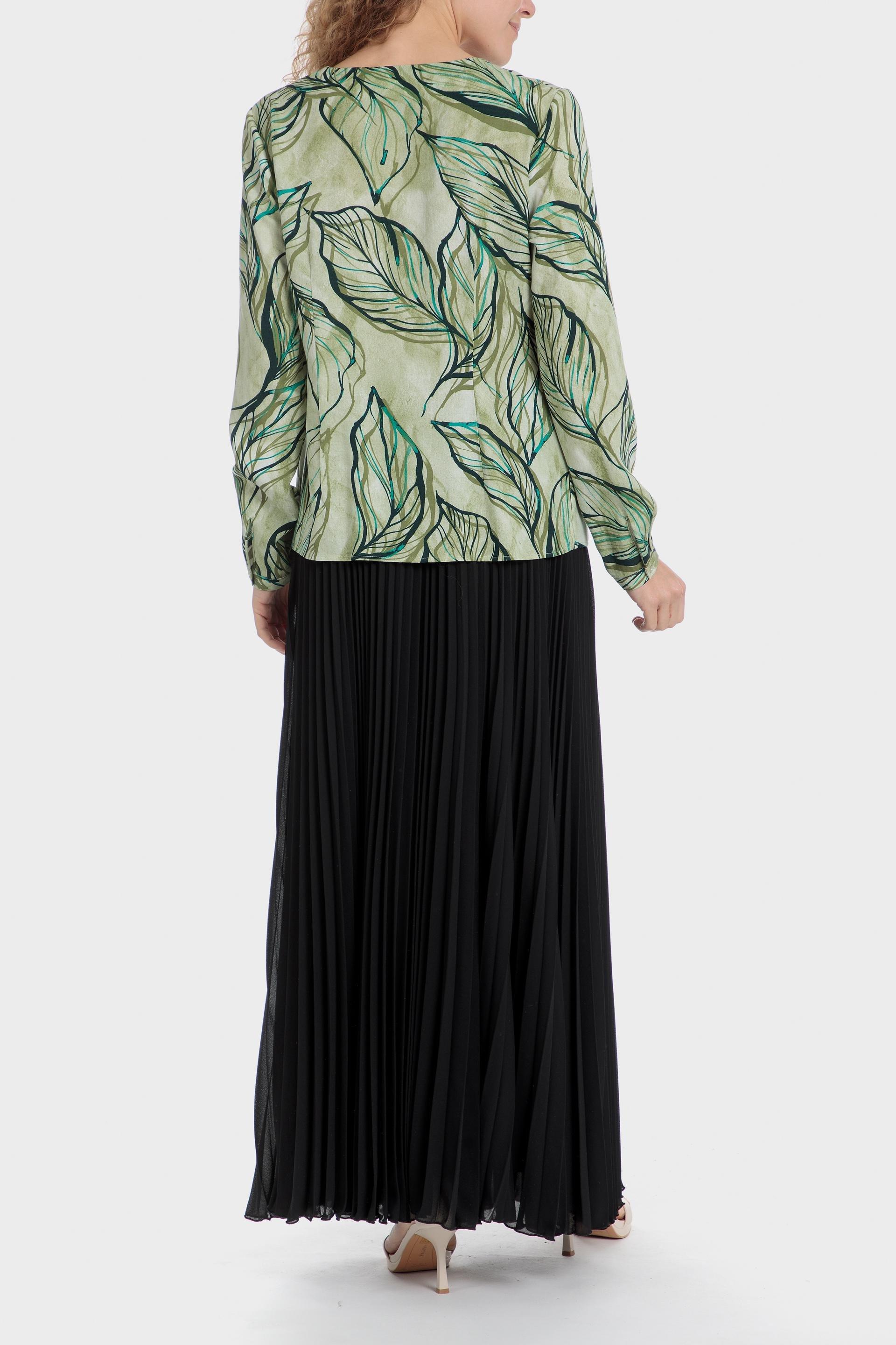 Green Printed Shirt, , large image number 3