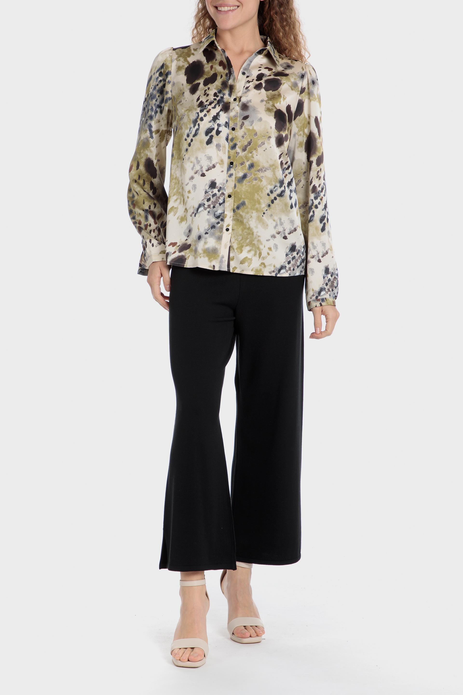 Multicolour Animal Print Shirt, Green Safari, medium