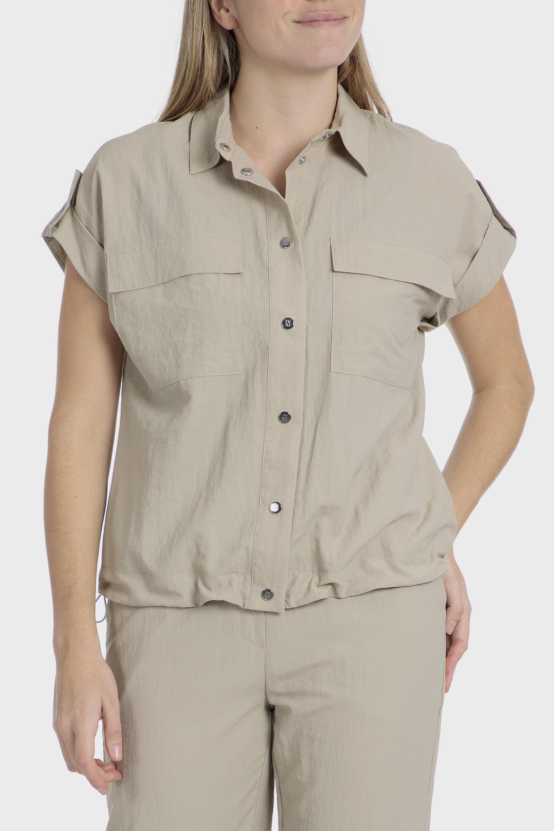 Beige Shirt With Pockets, Beige Natual, medium