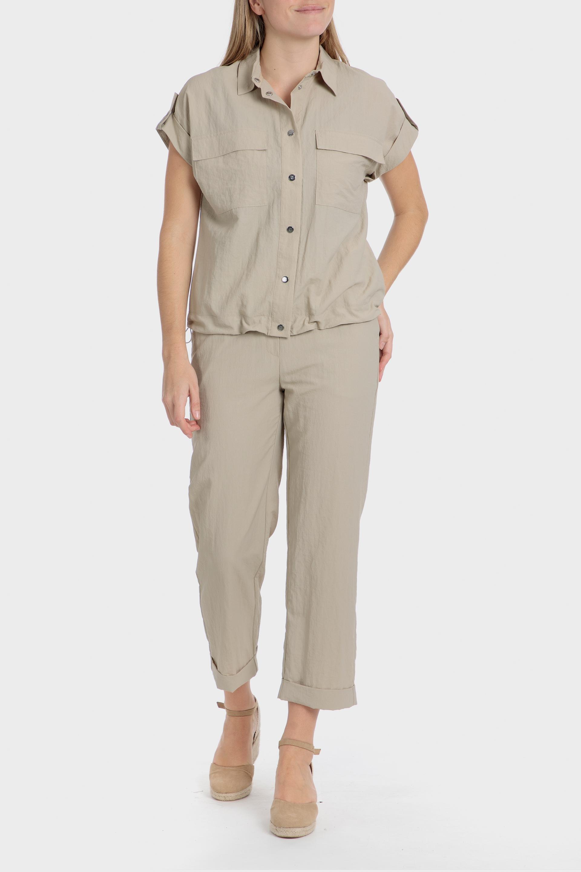 Beige Shirt With Pockets, Beige Natual, large image number 3