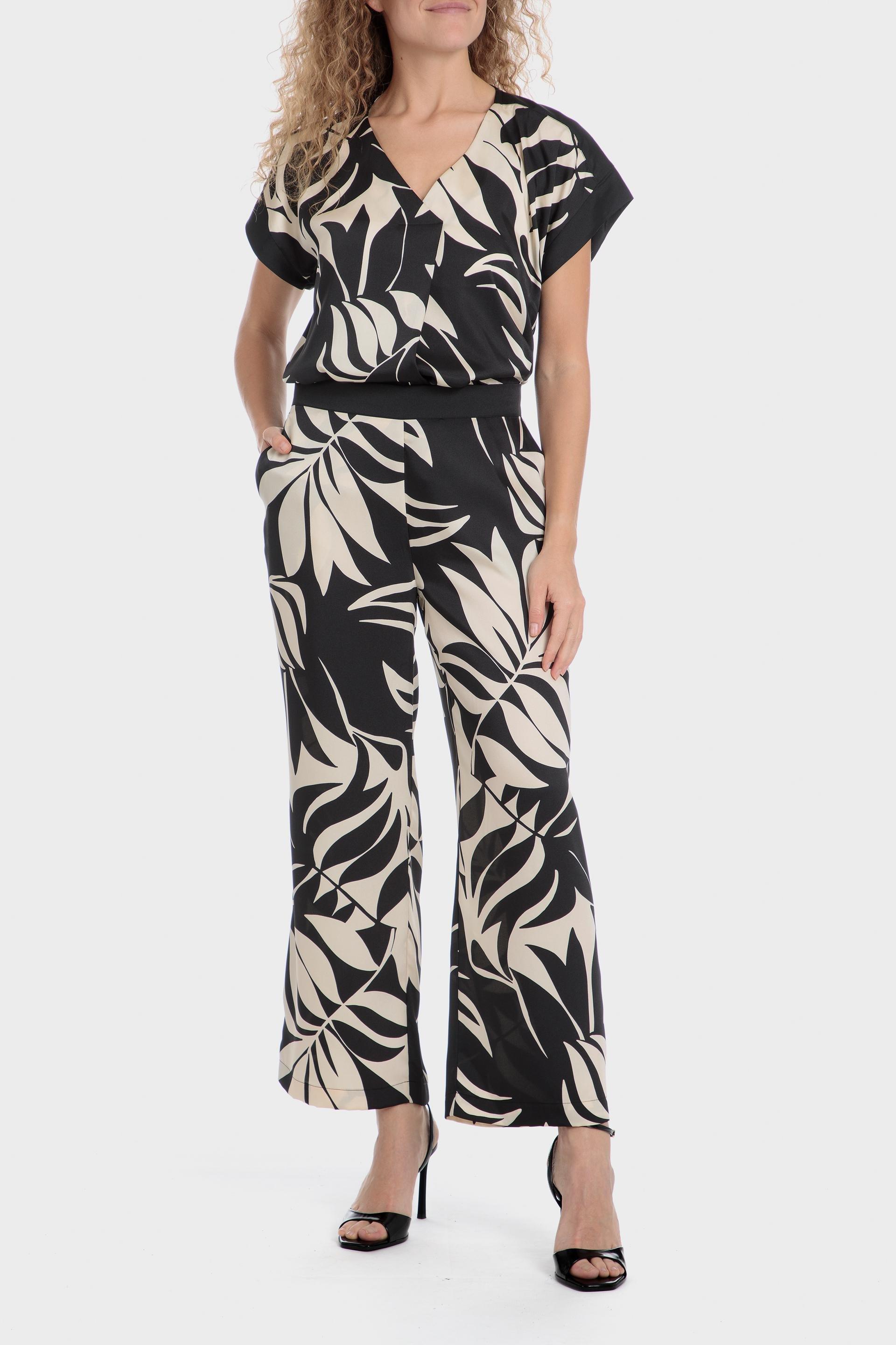 Black Printed blouse, , large image number 2
