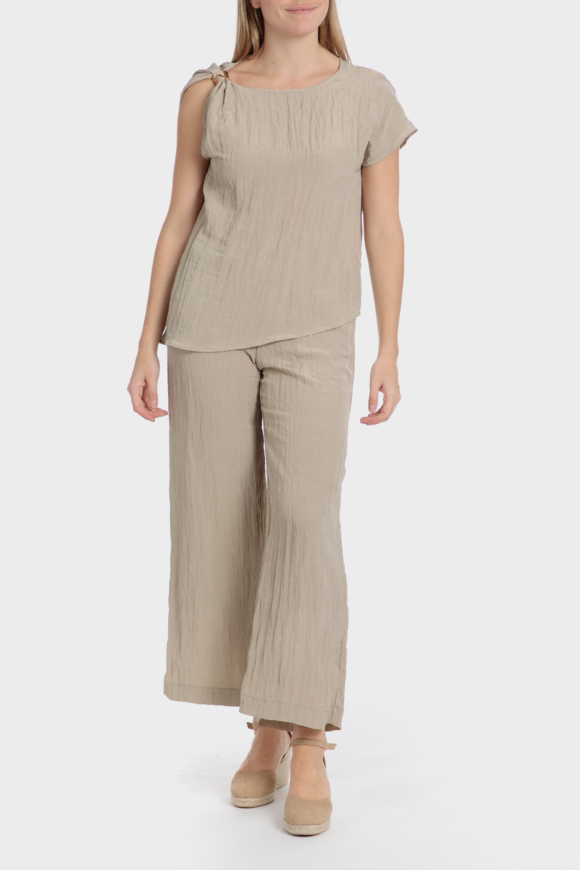 Beige Fancy Blouse, , large image number 2