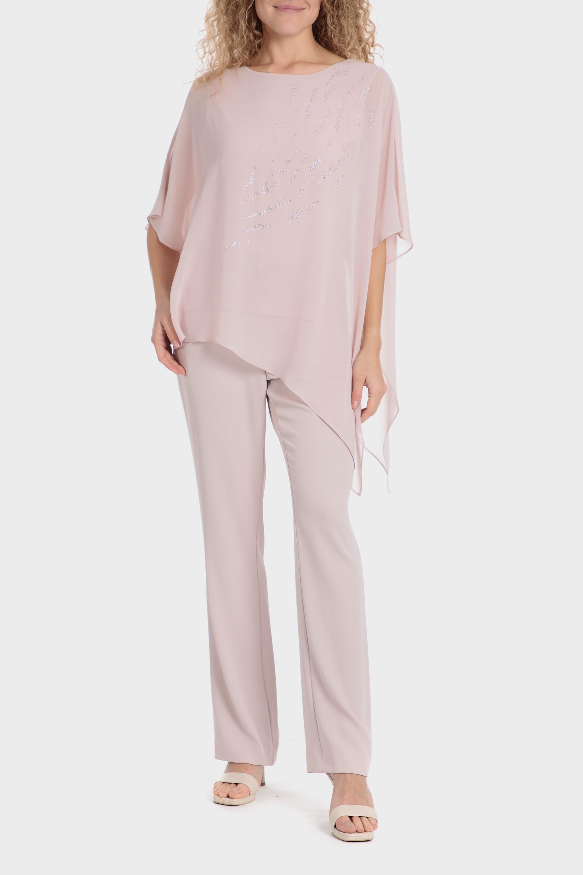 Pink Asymmetric Blouse, , large image number 3