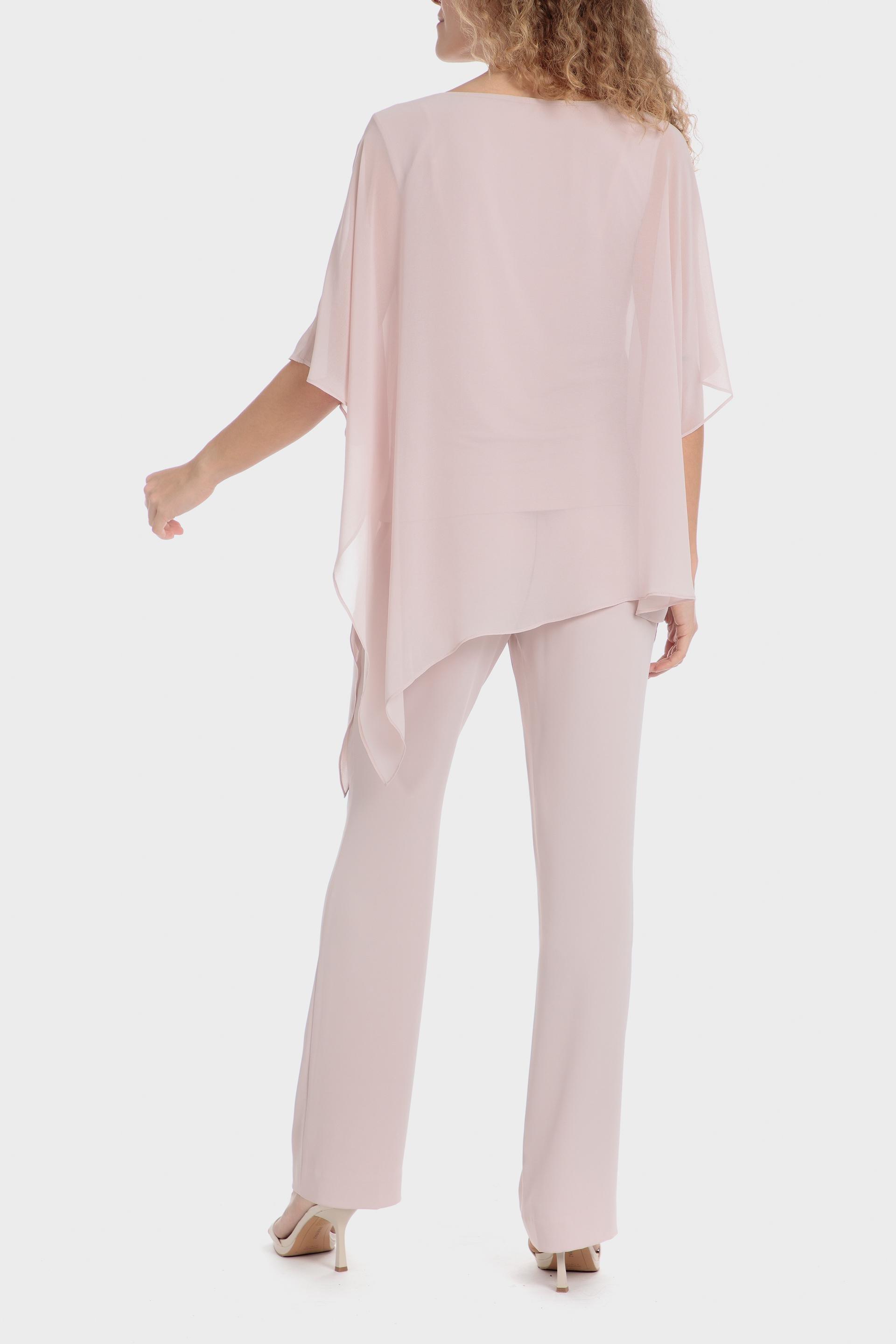 Pink Asymmetric Blouse, , large image number 4