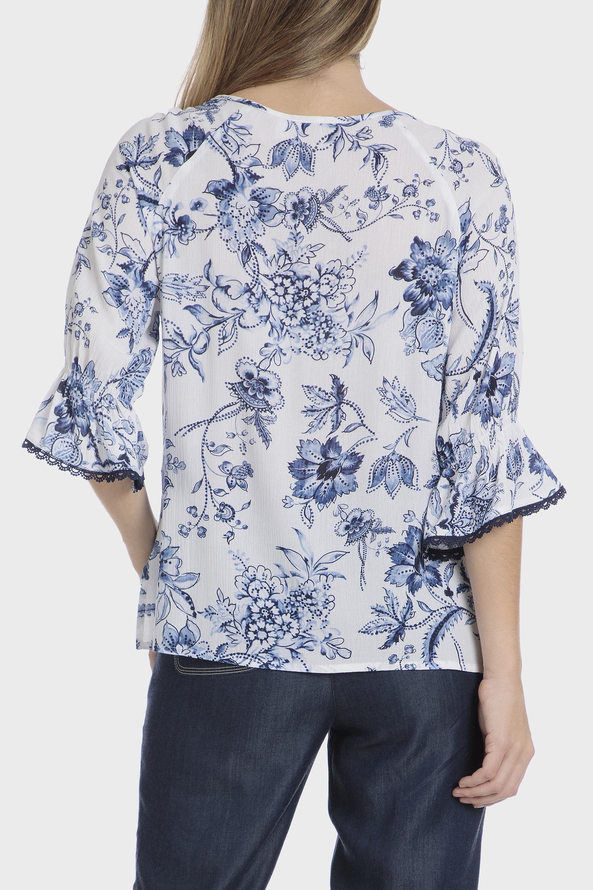 Floral Casual Blouse, , large image number 1