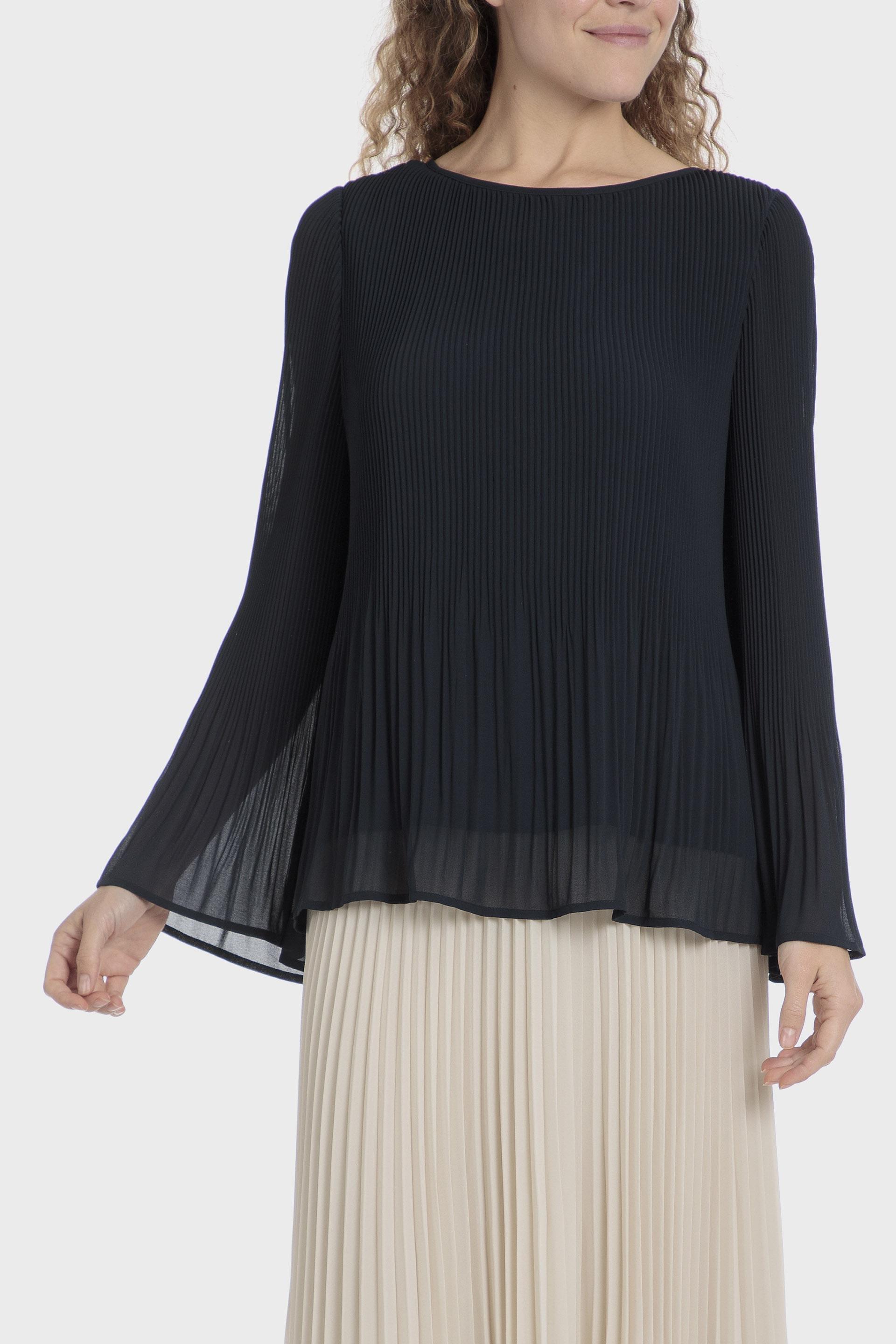 Navy Plain Blouse Classic, , large image number 0