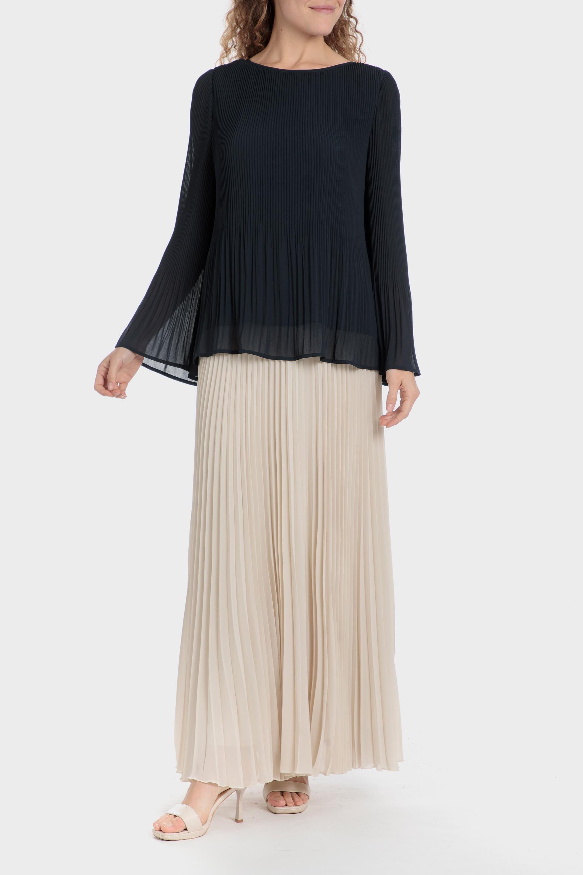 Navy Plain Blouse Classic, , large image number 5