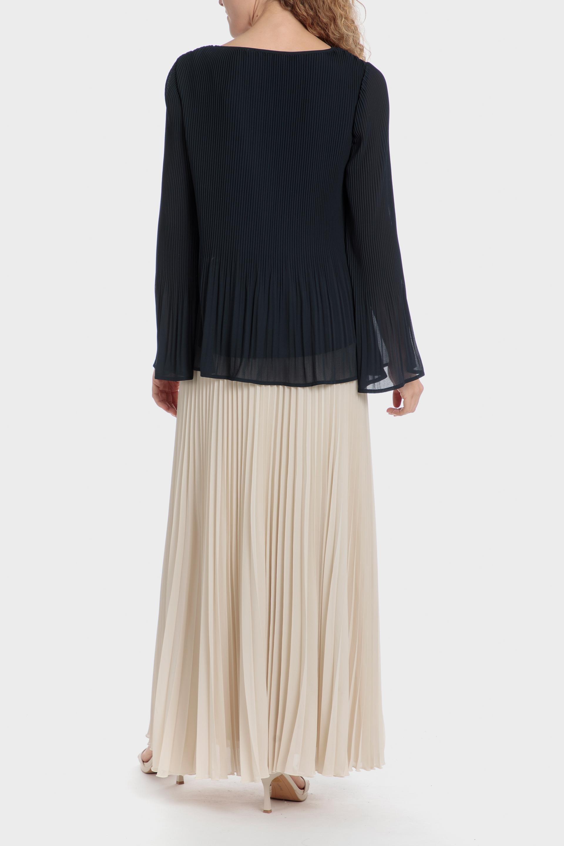 Navy Plain Blouse Classic, , large image number 7