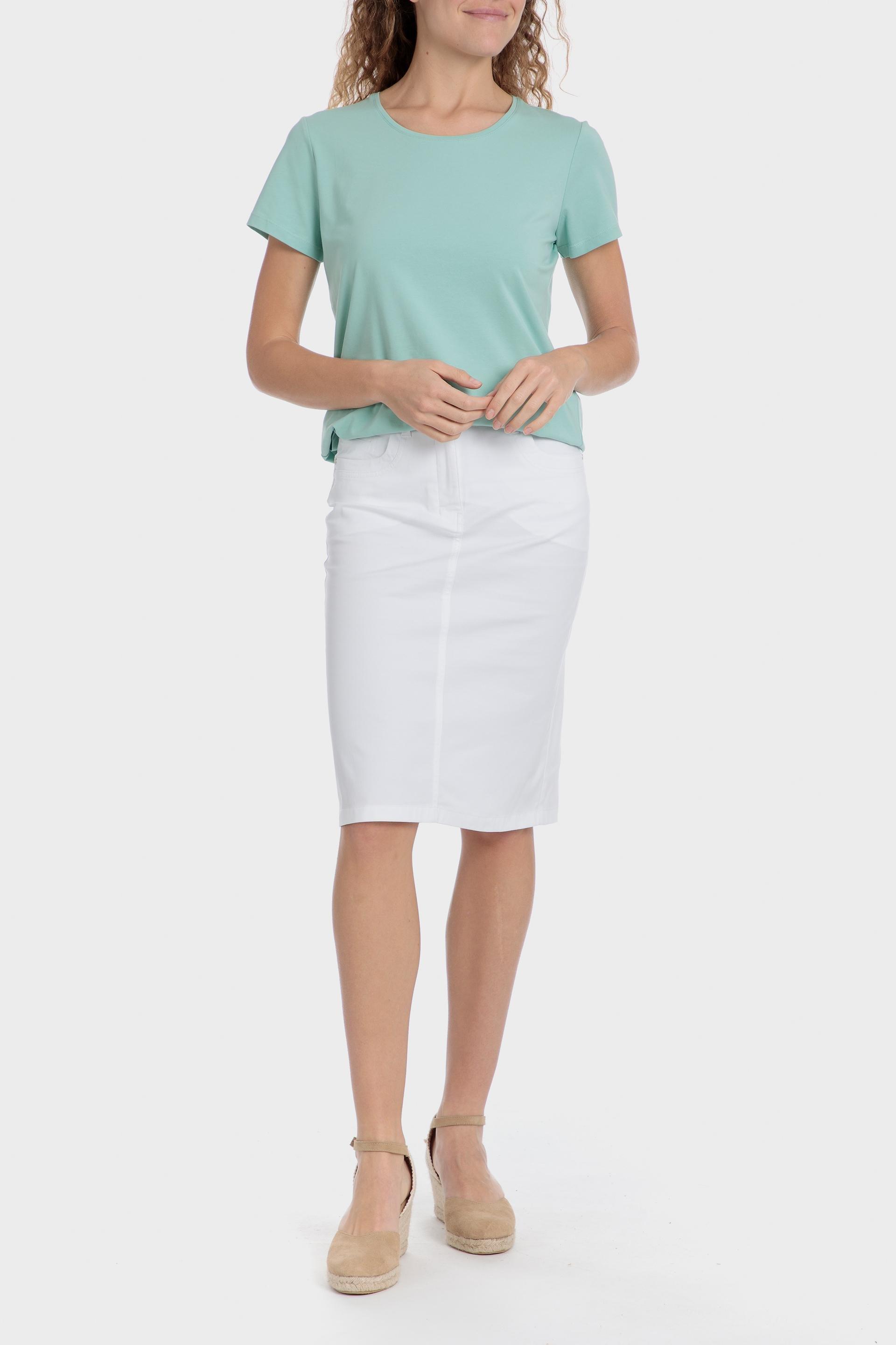 Basic T-Shirt Athleisure, Green Tiffany, medium