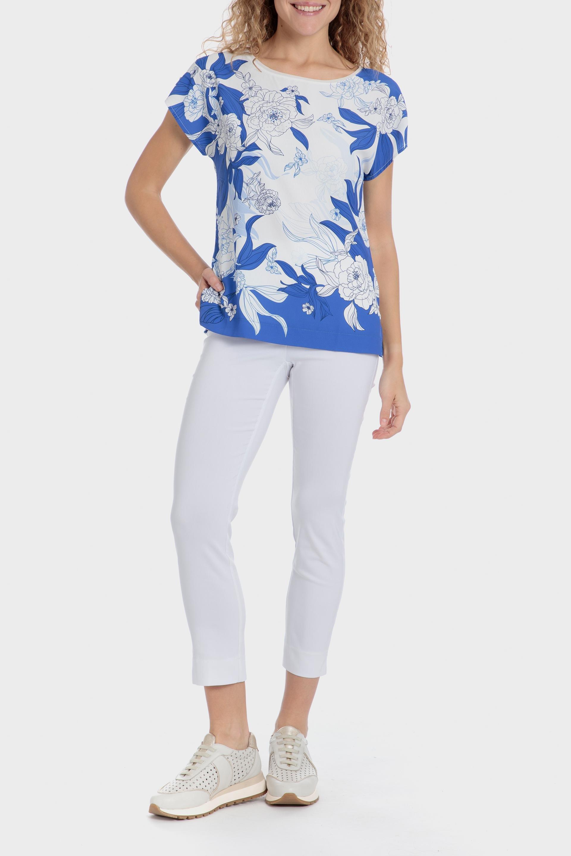 Blue Floral T-Shirt, , large image number 2