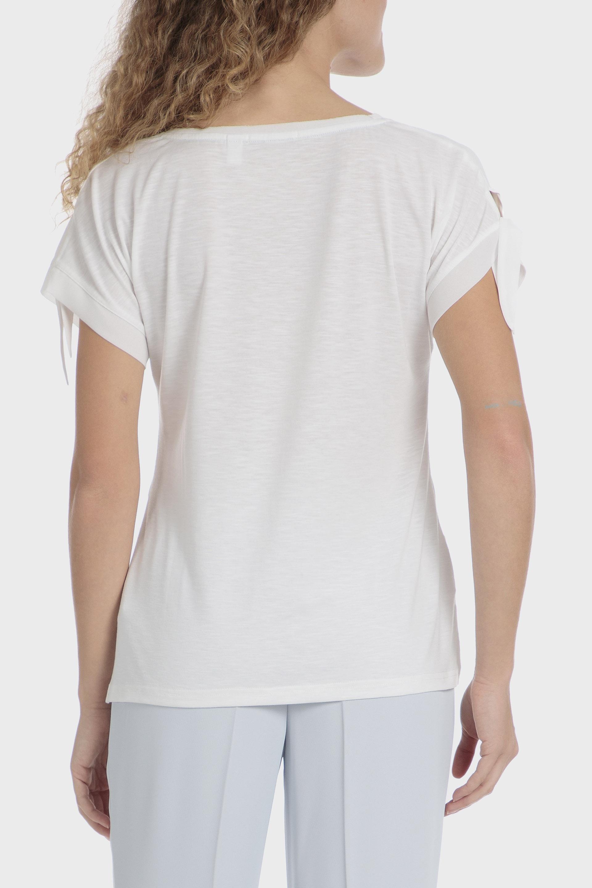 White Printed T-Shirt, , large image number 1