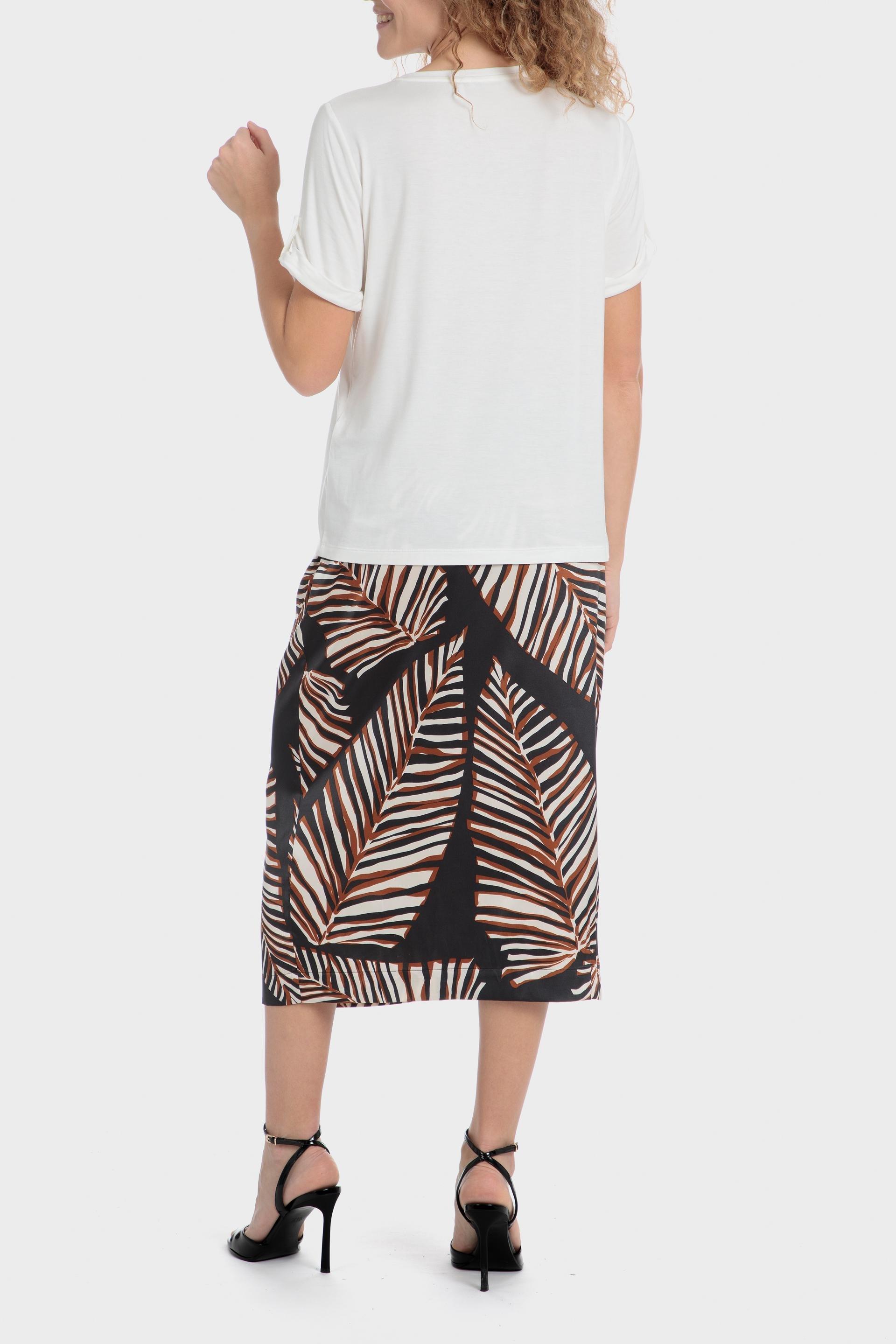 تيشيرت بطبعة, Pink Nude, large image number 3