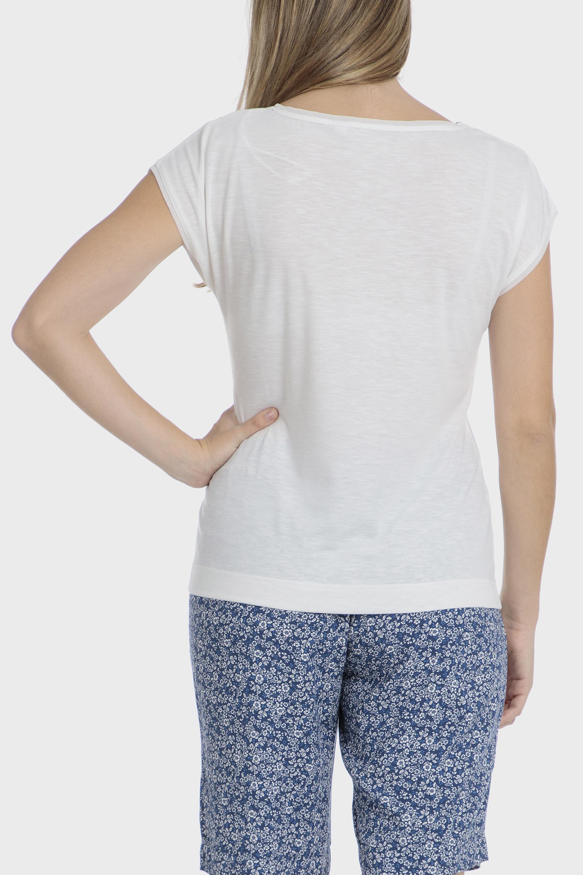 Printed Graphic Casual Bohemian T-Shirt, 3701_232, large image number 1