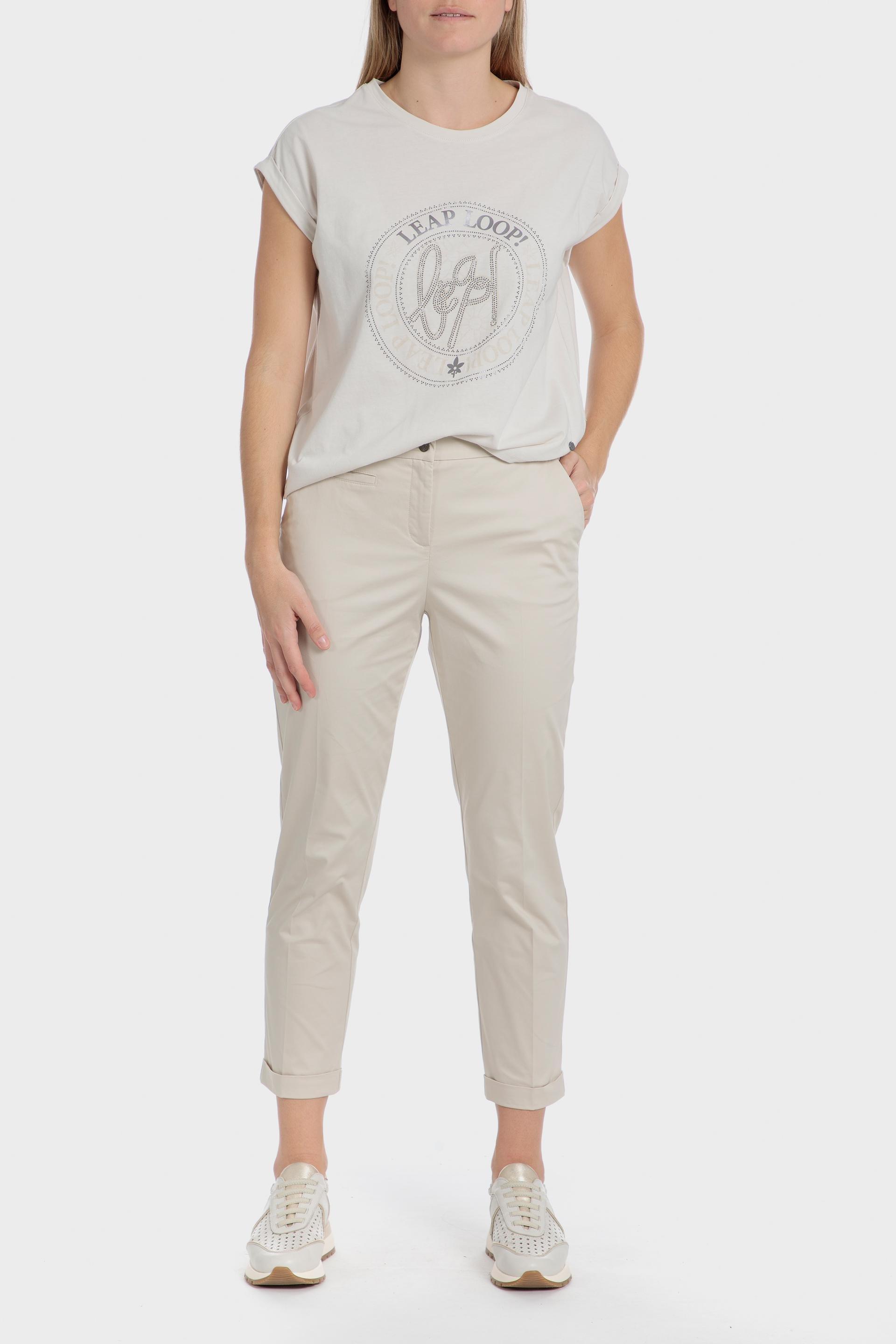 White Graphic Print T-Shirt, , large image number 2