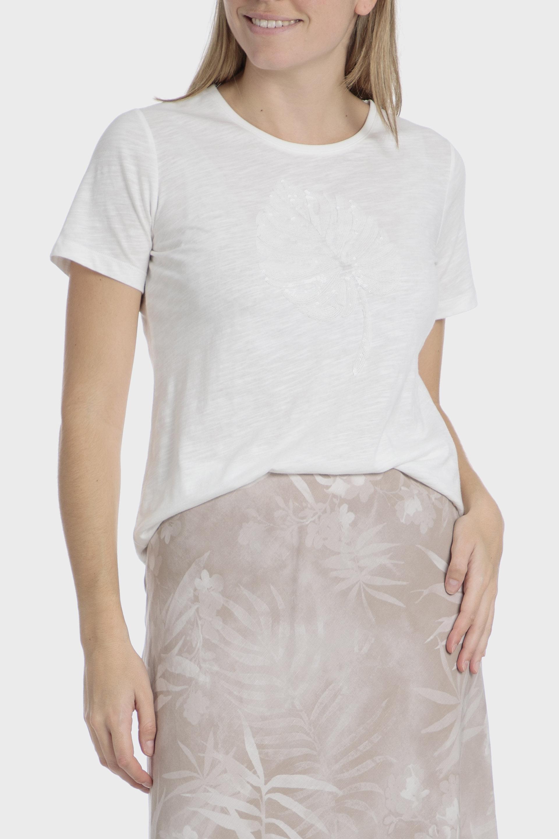Floral Bohemian Basic T-Shirt, , large image number 0