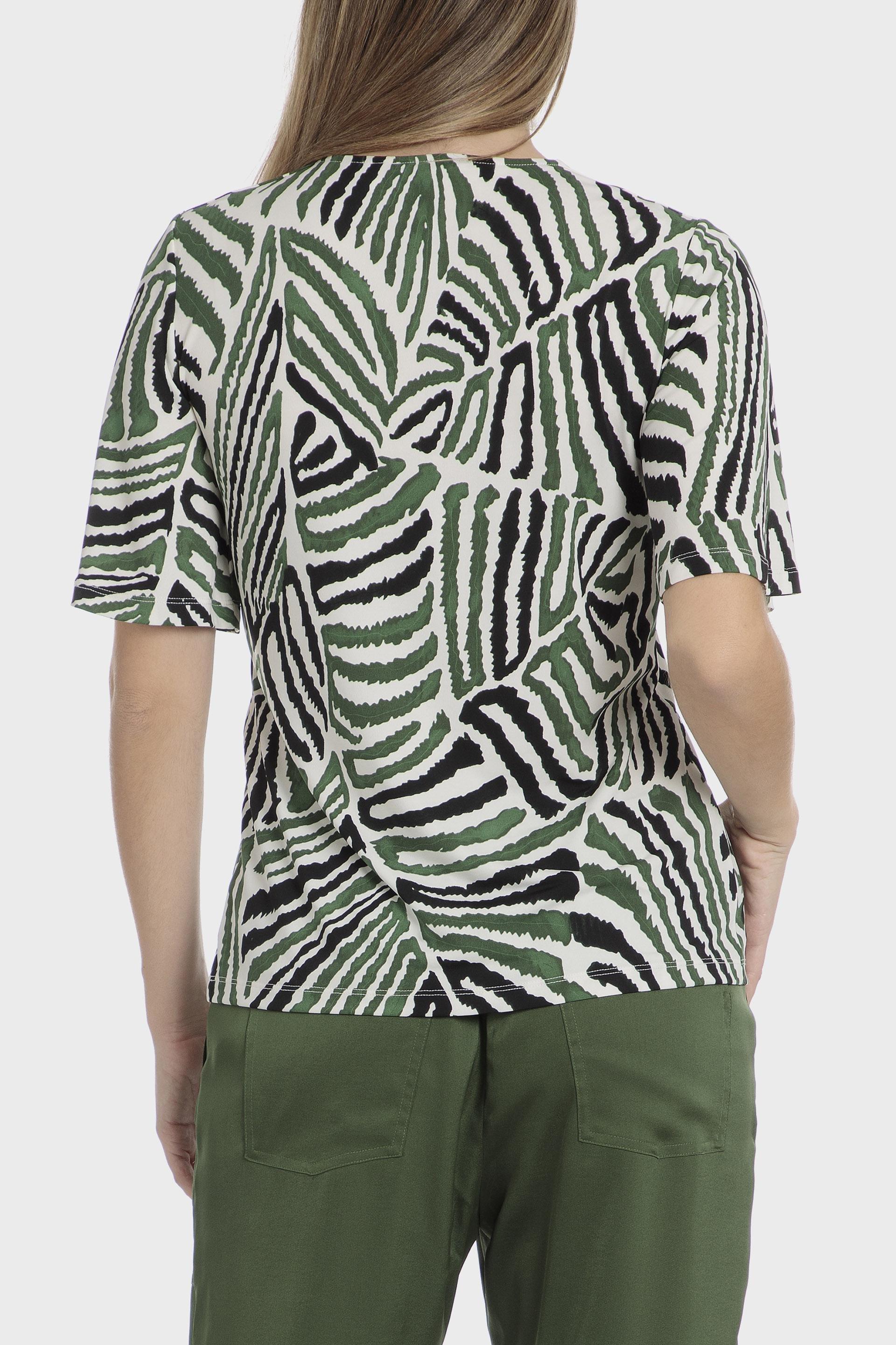 Multicolour Printed T-Shirt, Green, large image number 1