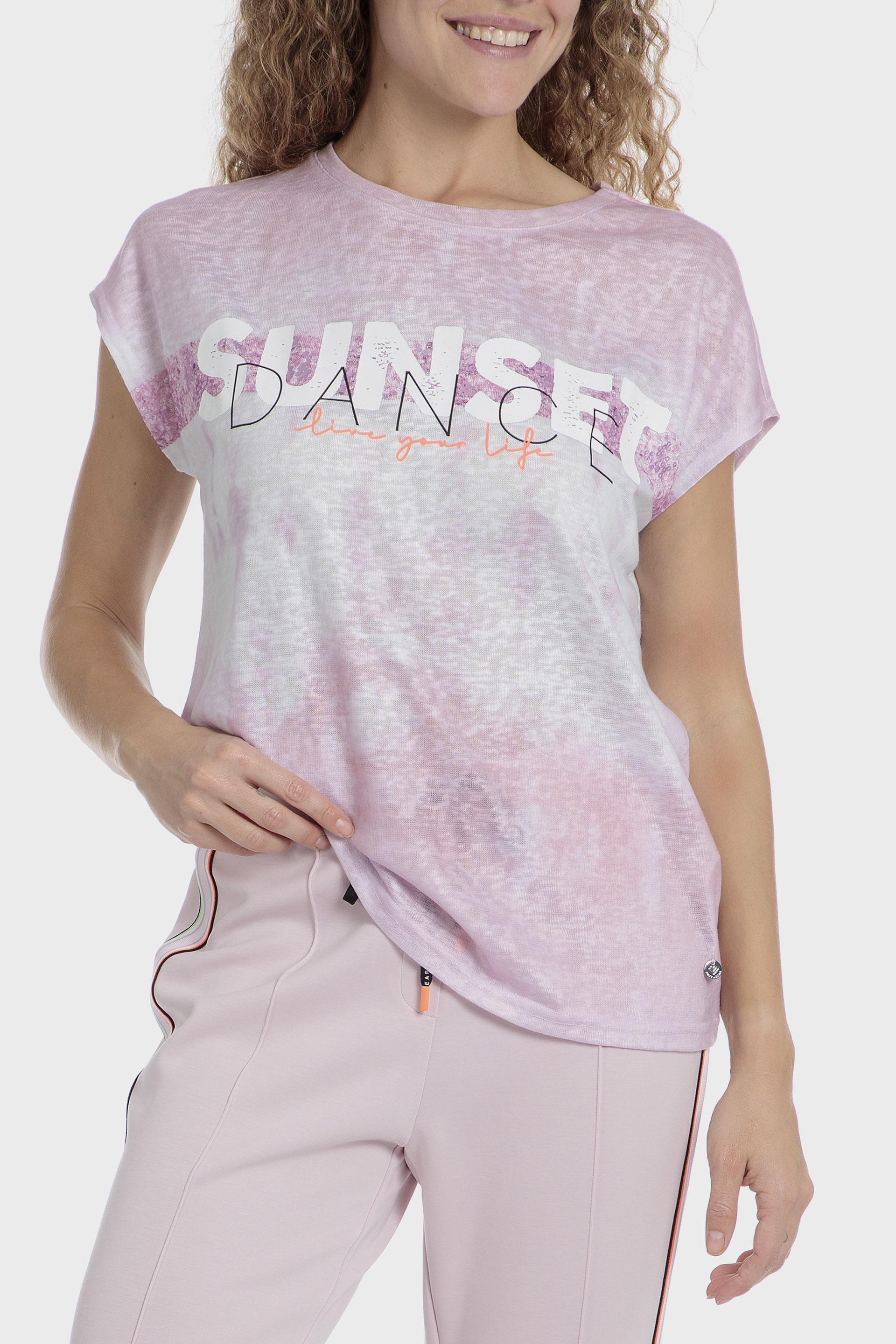 تيشيرت كاجوال رياضي، وردي, Pink Sorbet, large image number 0