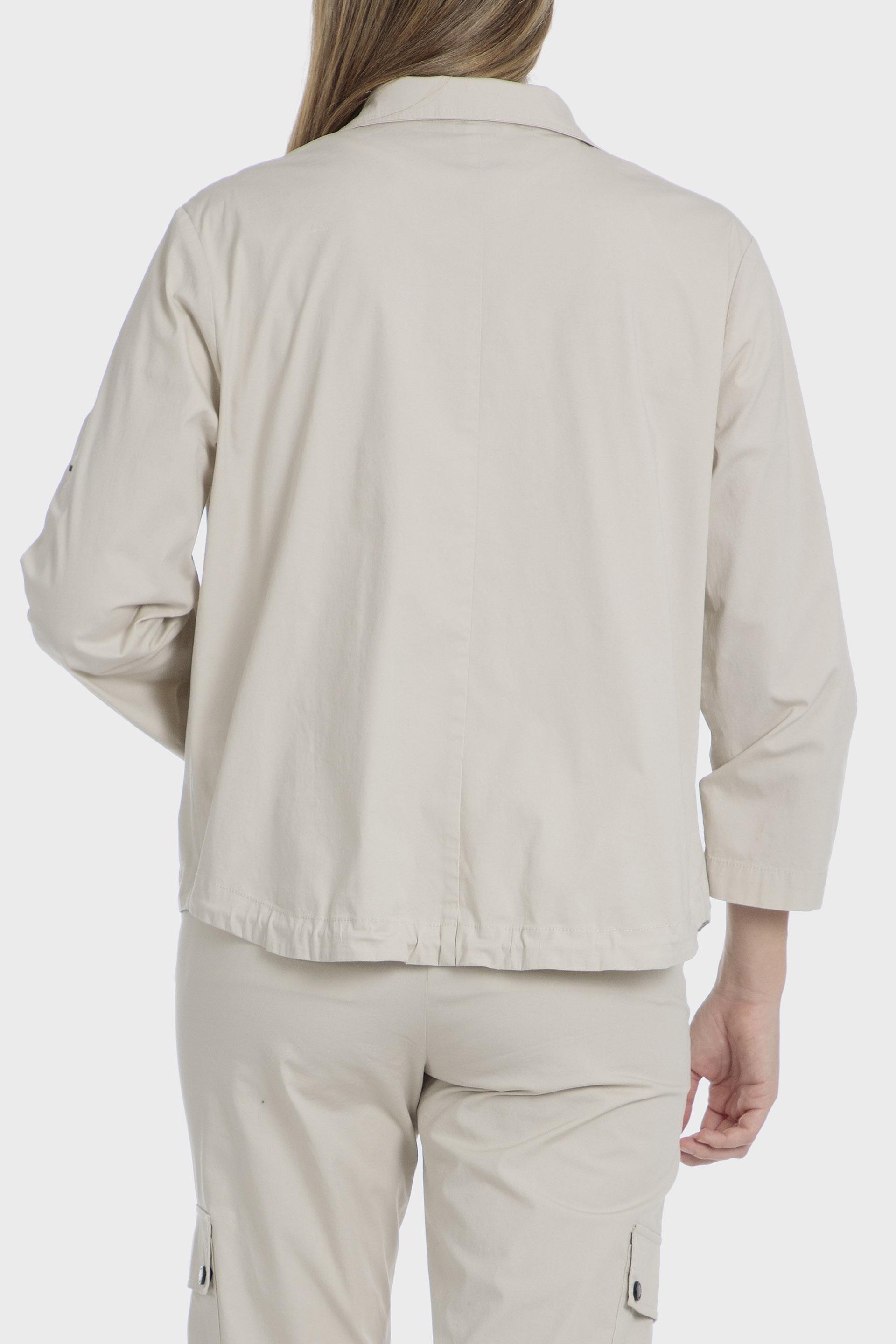 Beige Oversized Jacket, , large image number 2