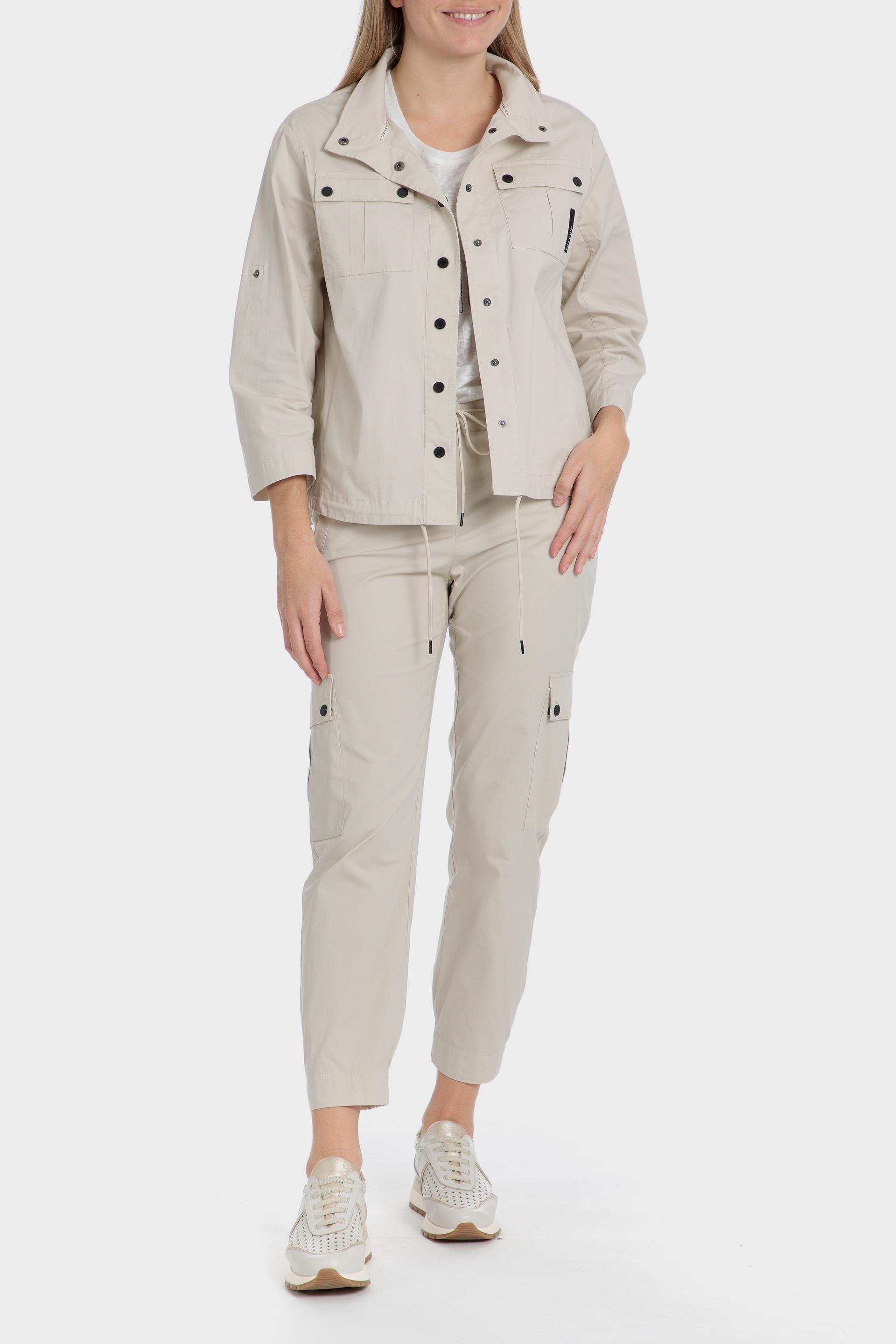 Beige Oversized Jacket, , large image number 3