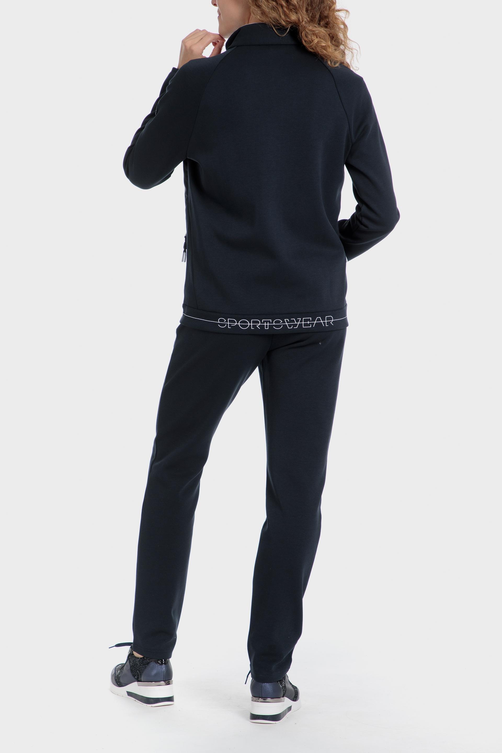 Navy Plain Casual Jacket, , large image number 4