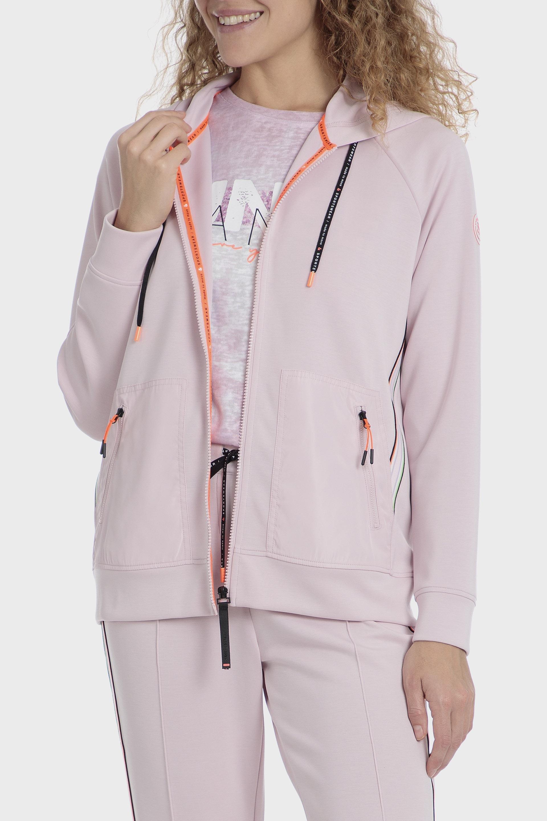 Lavender Hooded Sports Jacket, , large image number 1