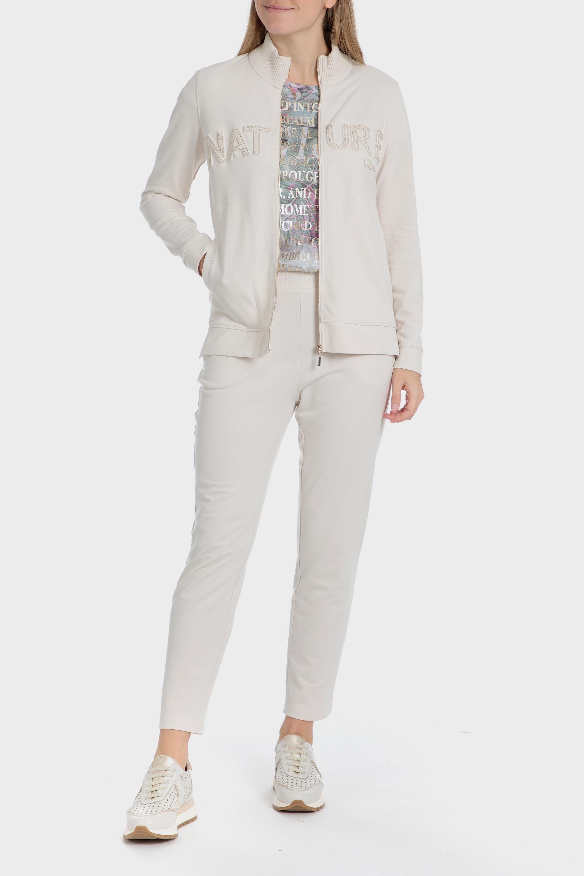 Cream Embroidered Pull-Over, 3701_136, medium