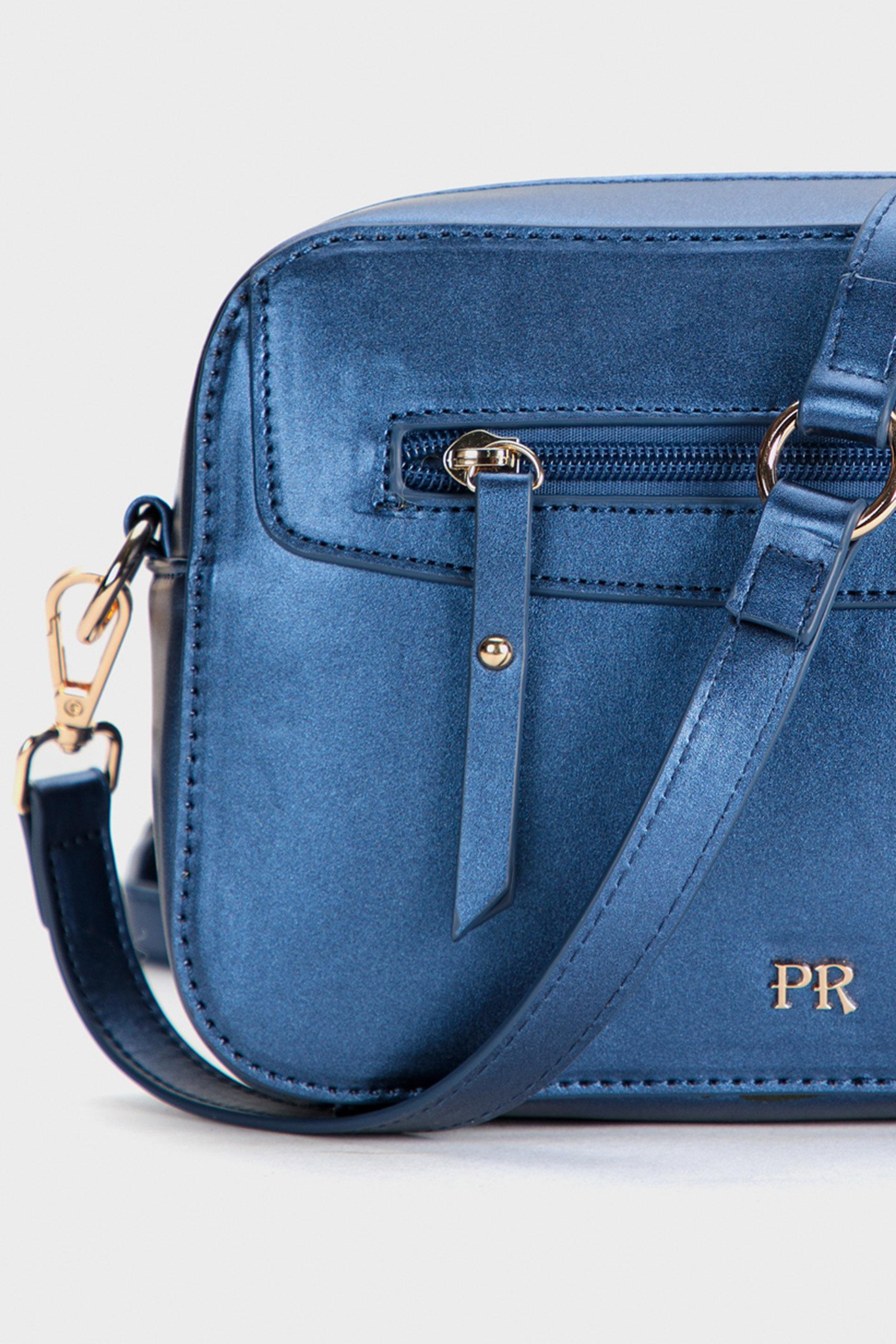 Blue Plain Laptop Bag, Blue, large image number 0