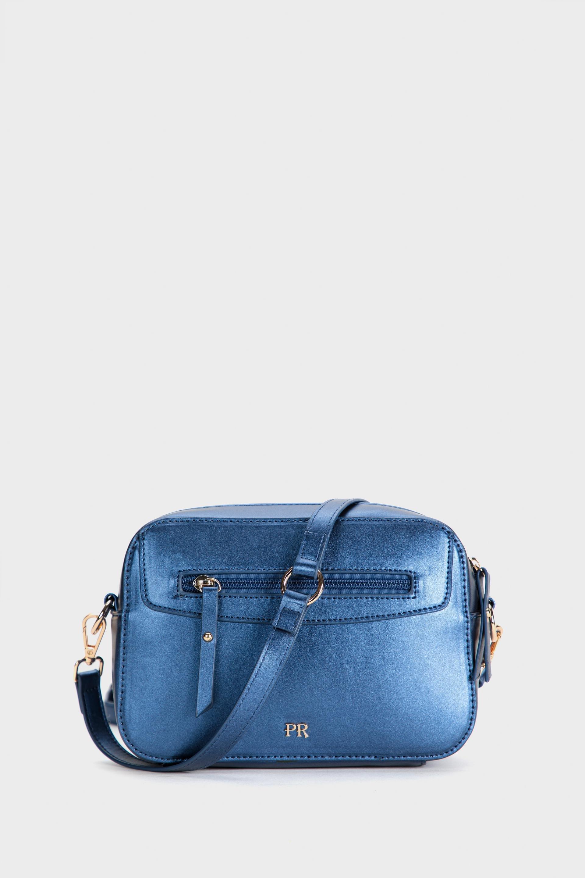 Blue Plain Laptop Bag, Blue, large image number 1