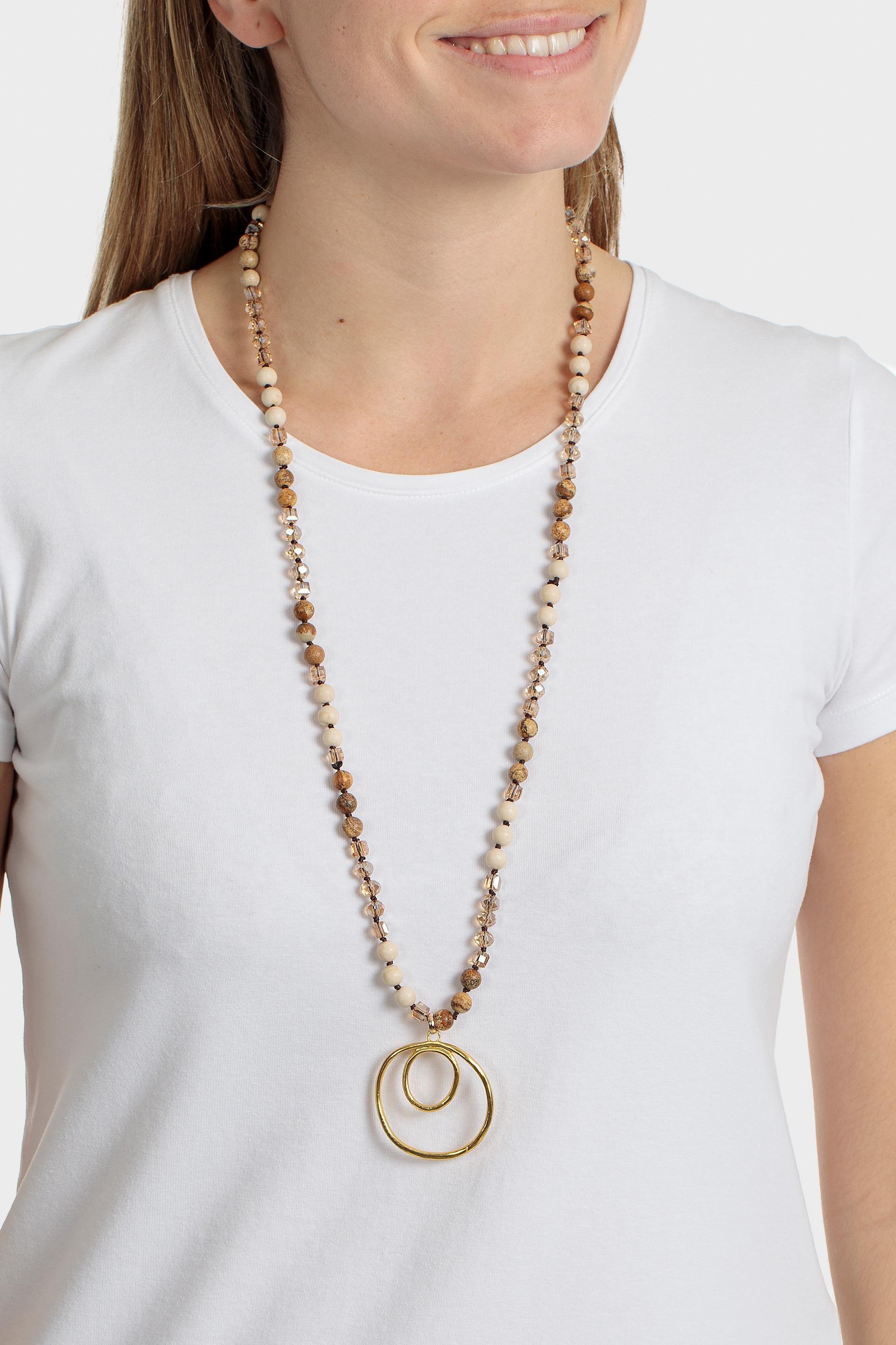Multicolour Long Necklace, , medium