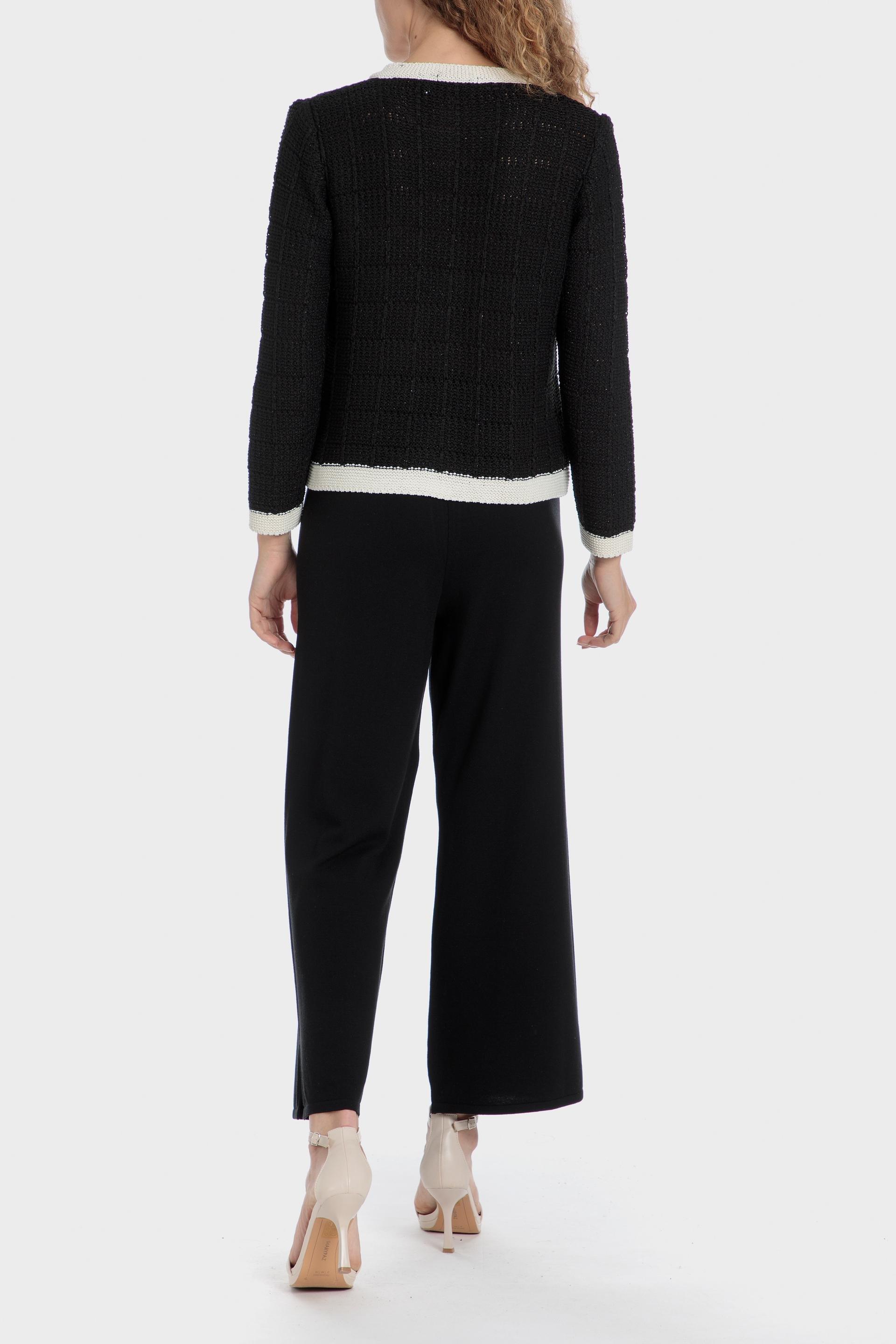 Black Two-Tone Jacket, , large image number 3