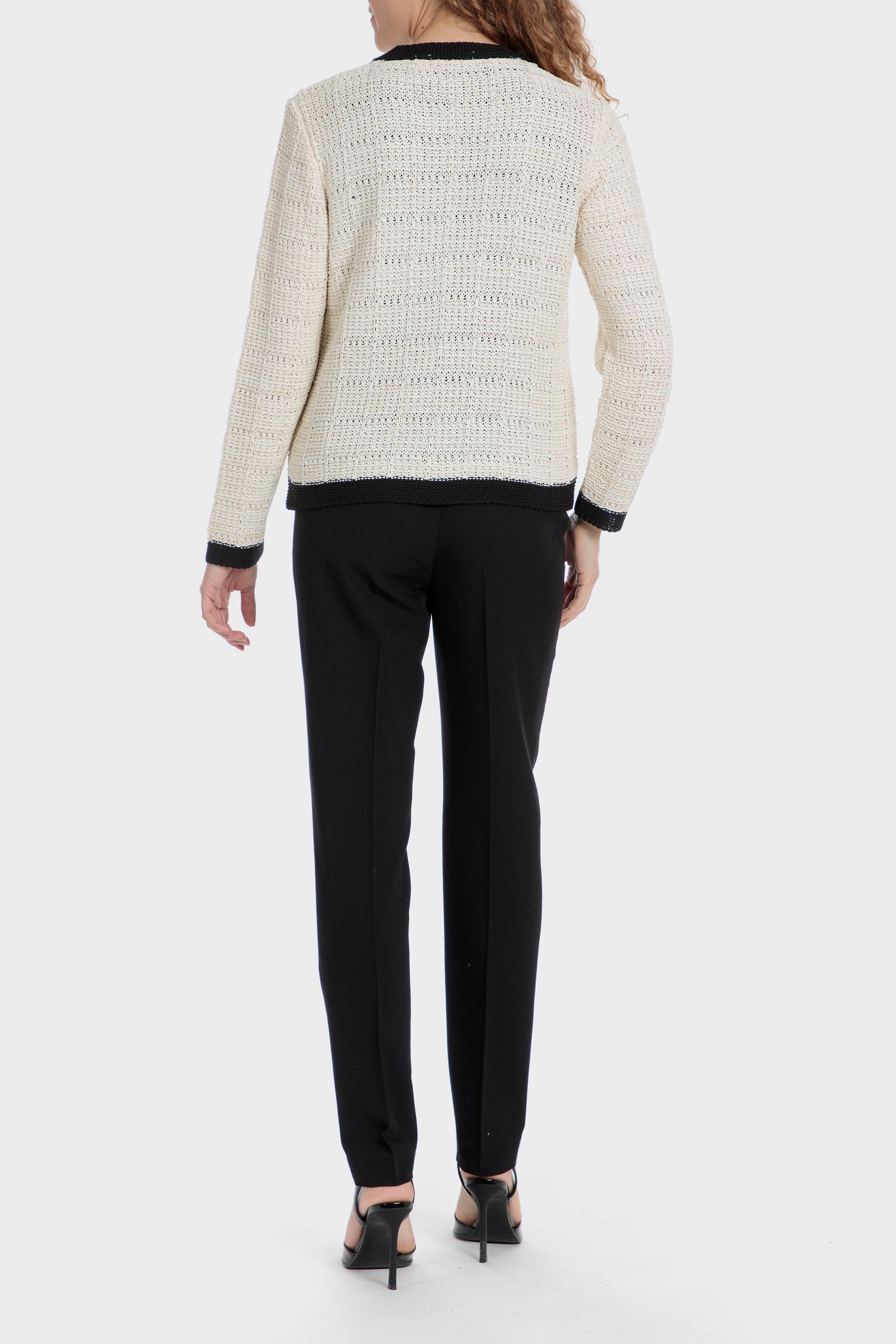 White Two-Tone Jacket, , large image number 3