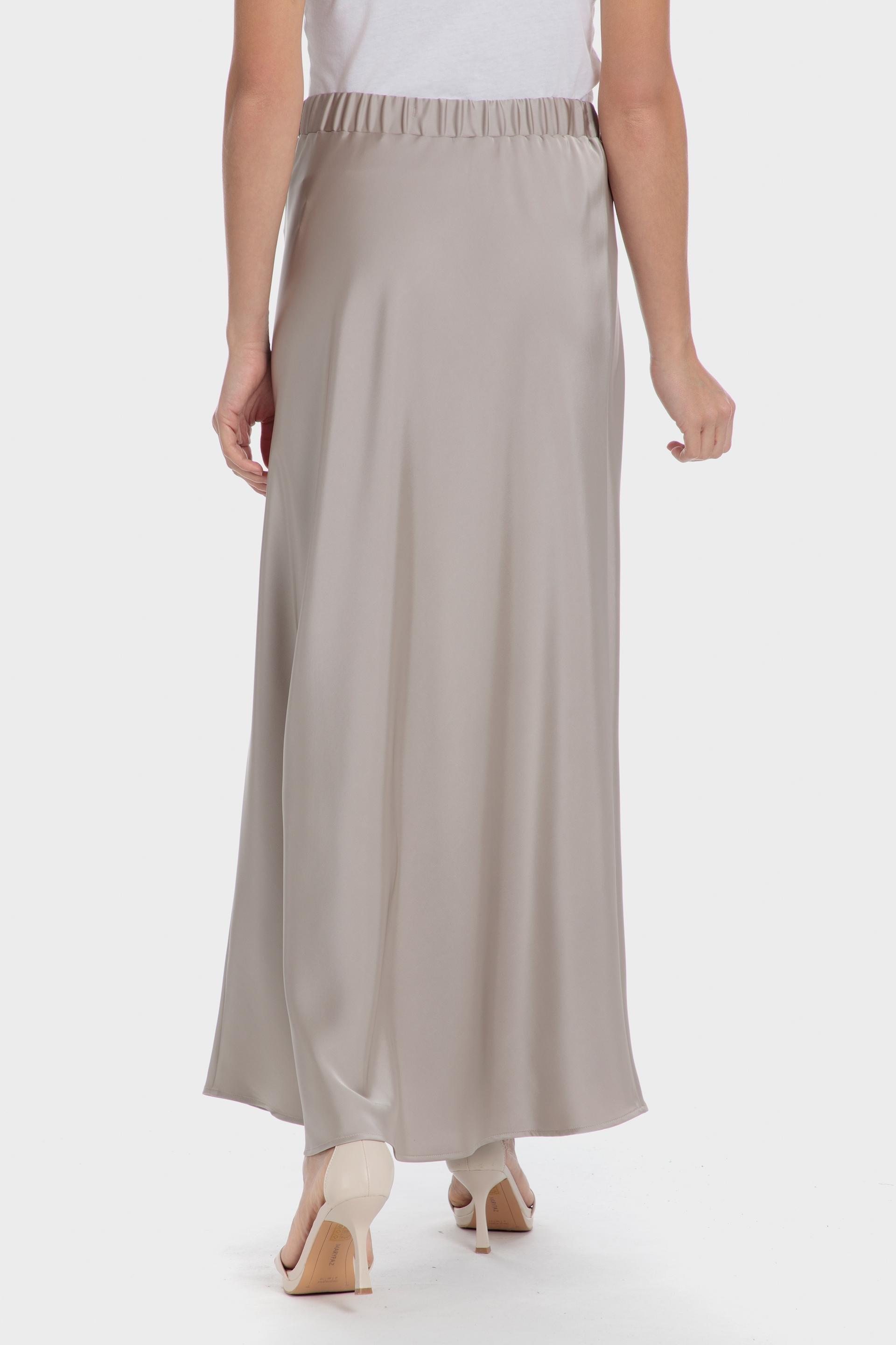 تنورة طويلة بخصر مطاطي، رمادي, 3701_129, medium