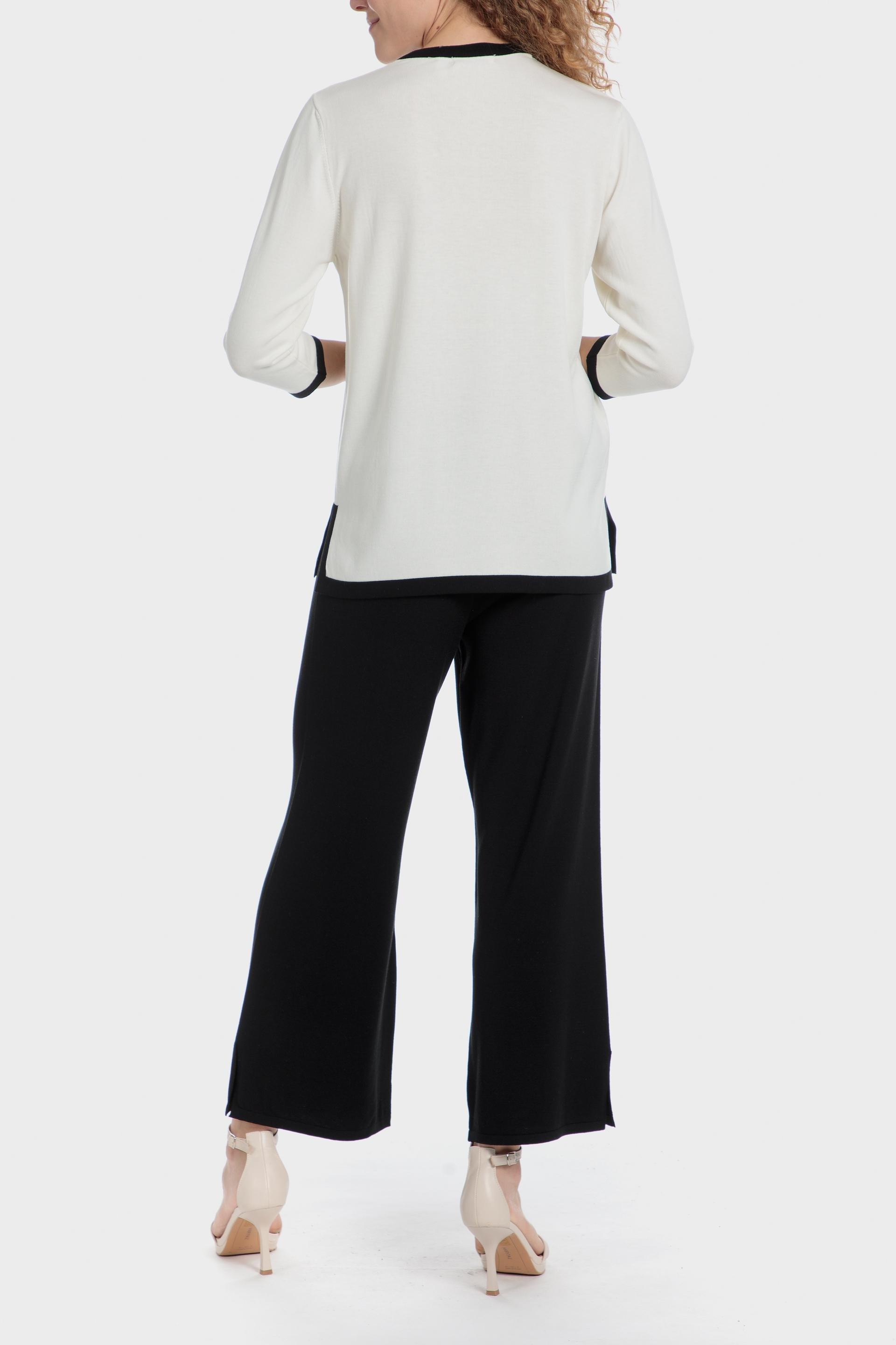 White Plain Jumpers Sweater, , large image number 3