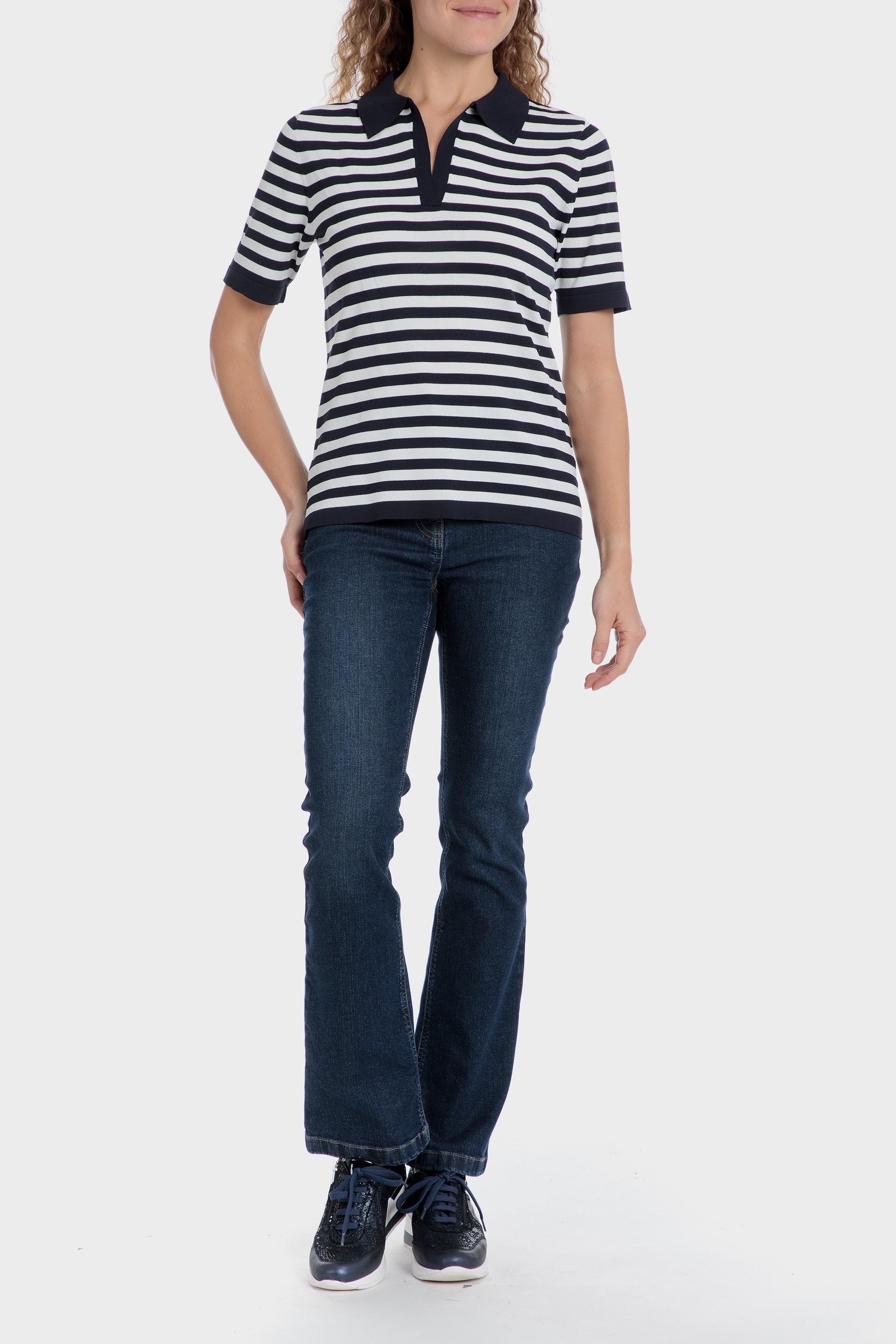 Multicolour Striped Polo Shirt, , large image number 2