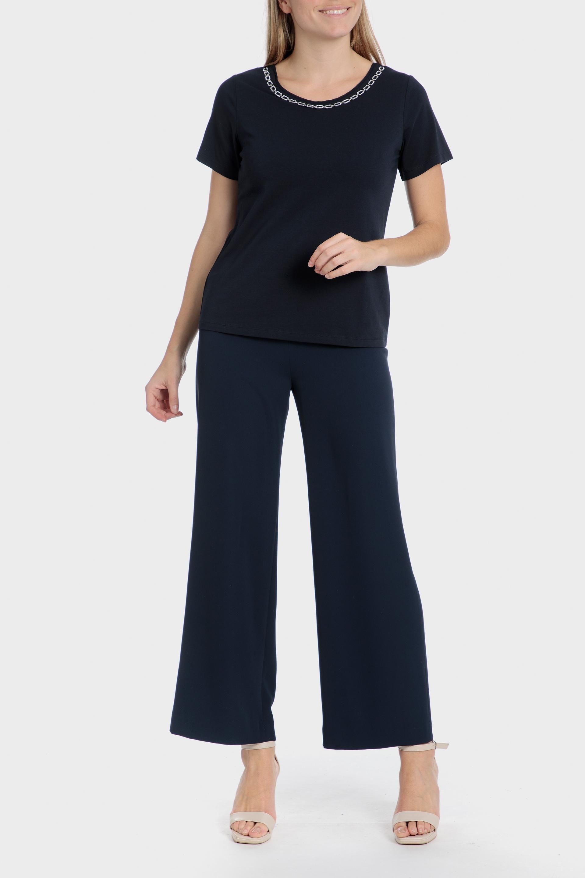 بنطال كابري، أسود, Blue Navy, medium