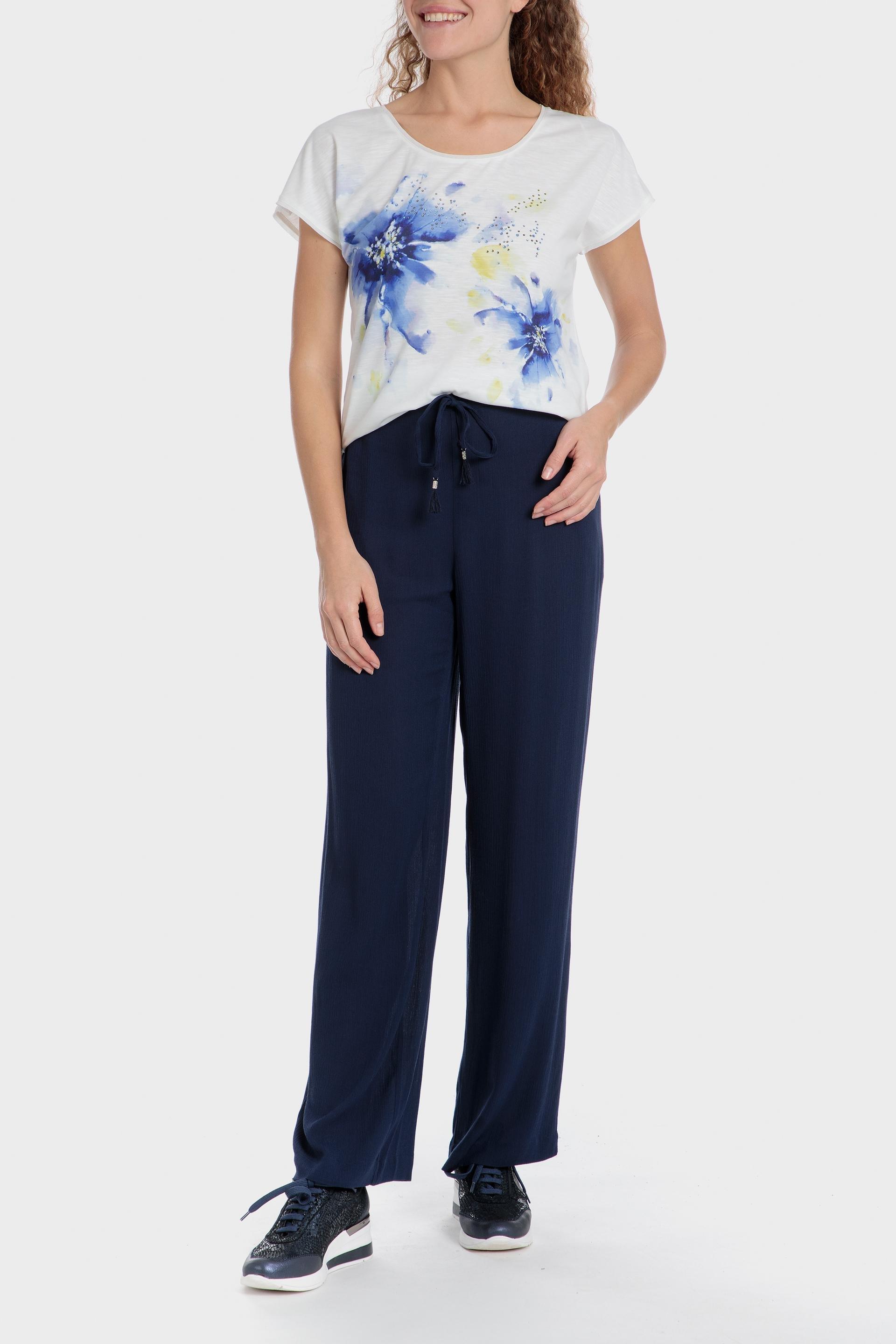 Navy Long Trousers, , large image number 2
