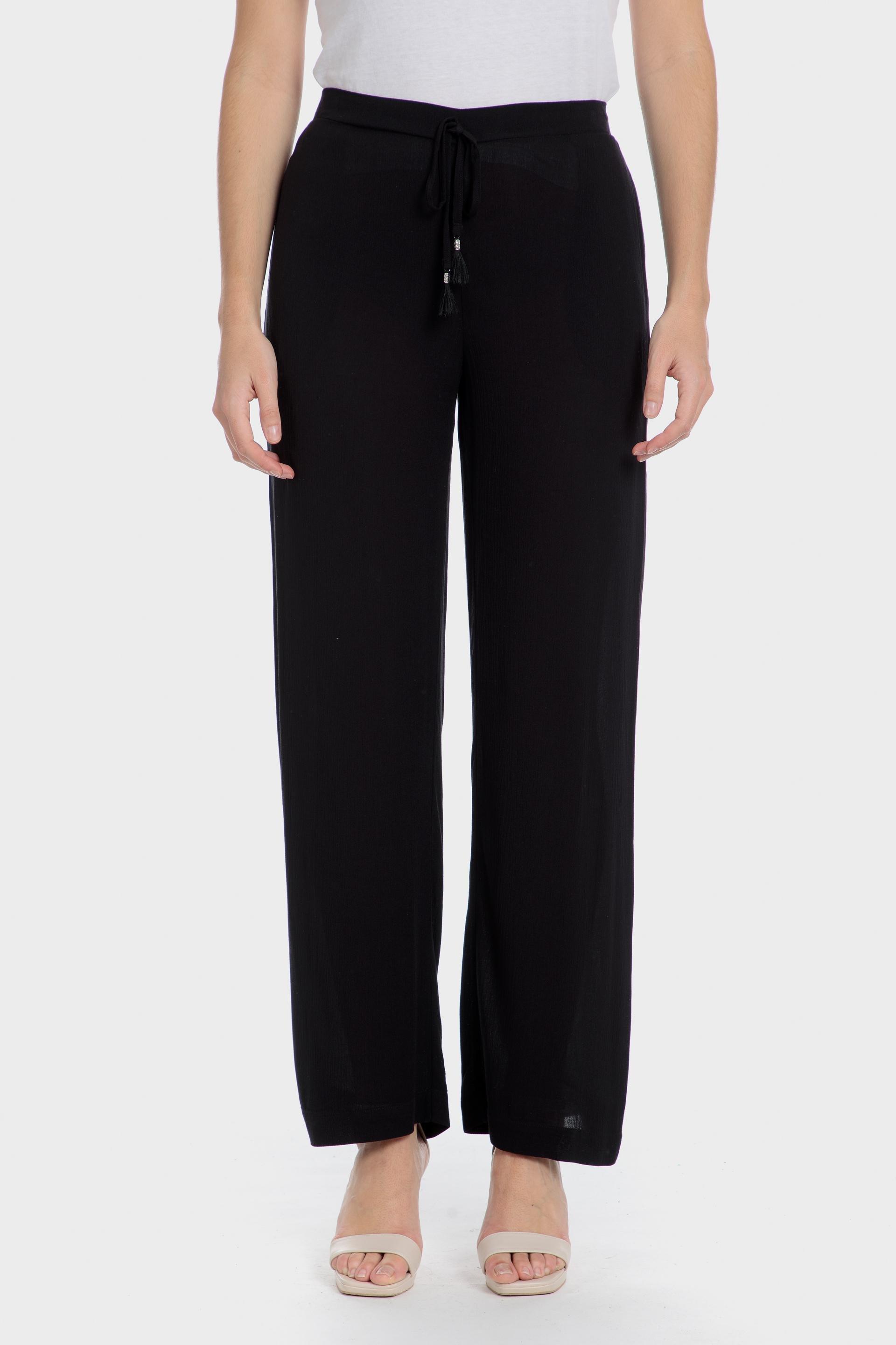 بنطال طويل, Black, large image number 1