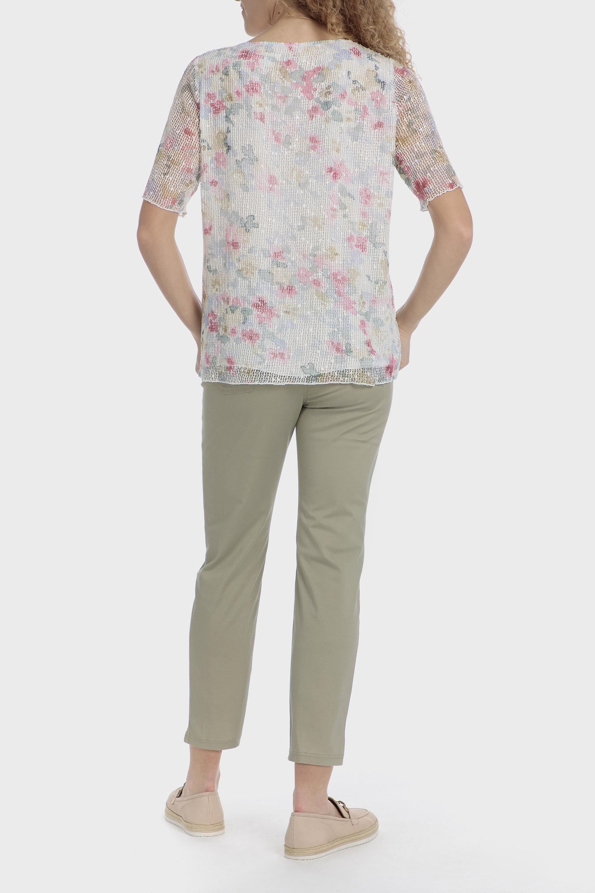 Green Crop Jeans, 3701_256, large image number 3