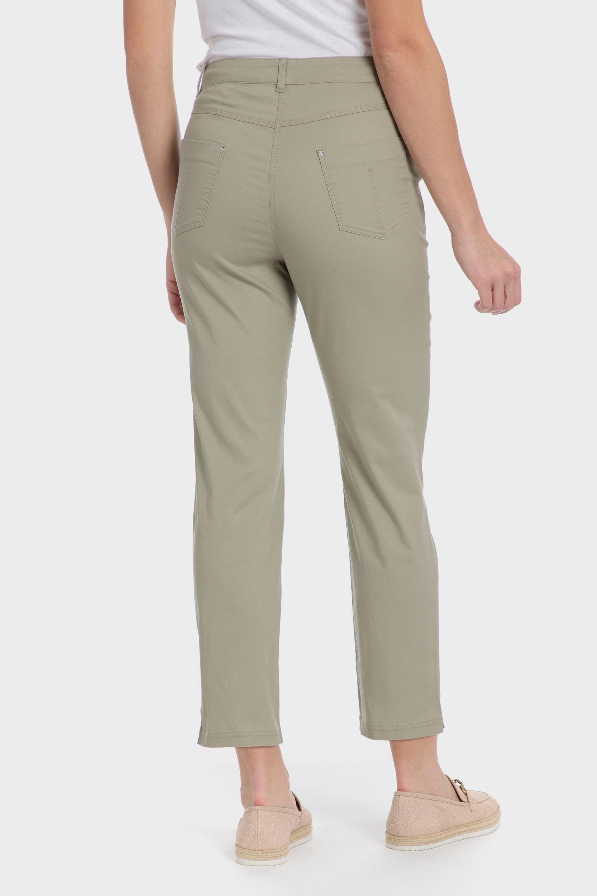 Green Crop Jeans, Green Safari, large image number 4