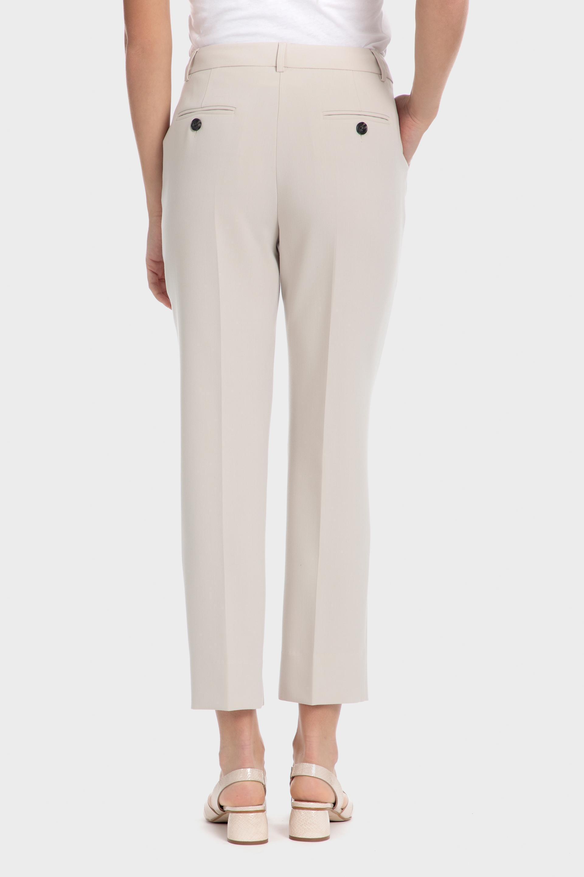 Beige Capri Trousers, 3701_126, large image number 4