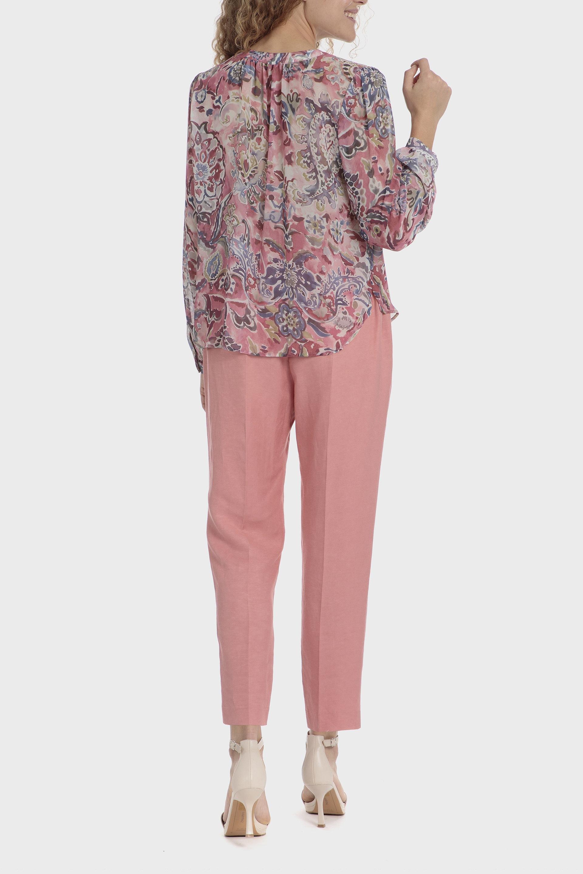 Pink Capri Trousers, Pink, large image number 4