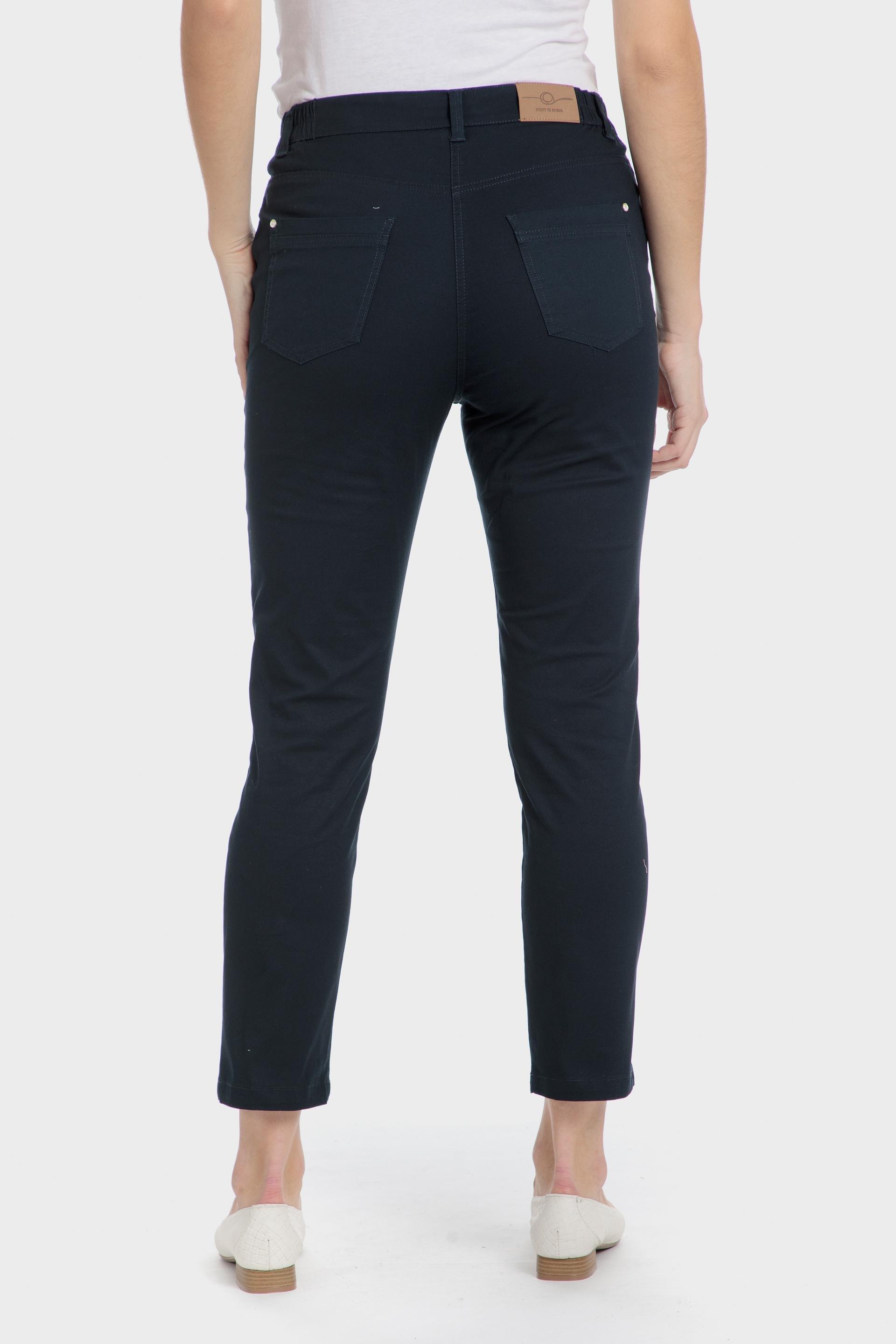 Navy Capri Pants, 3701_104, large image number 1