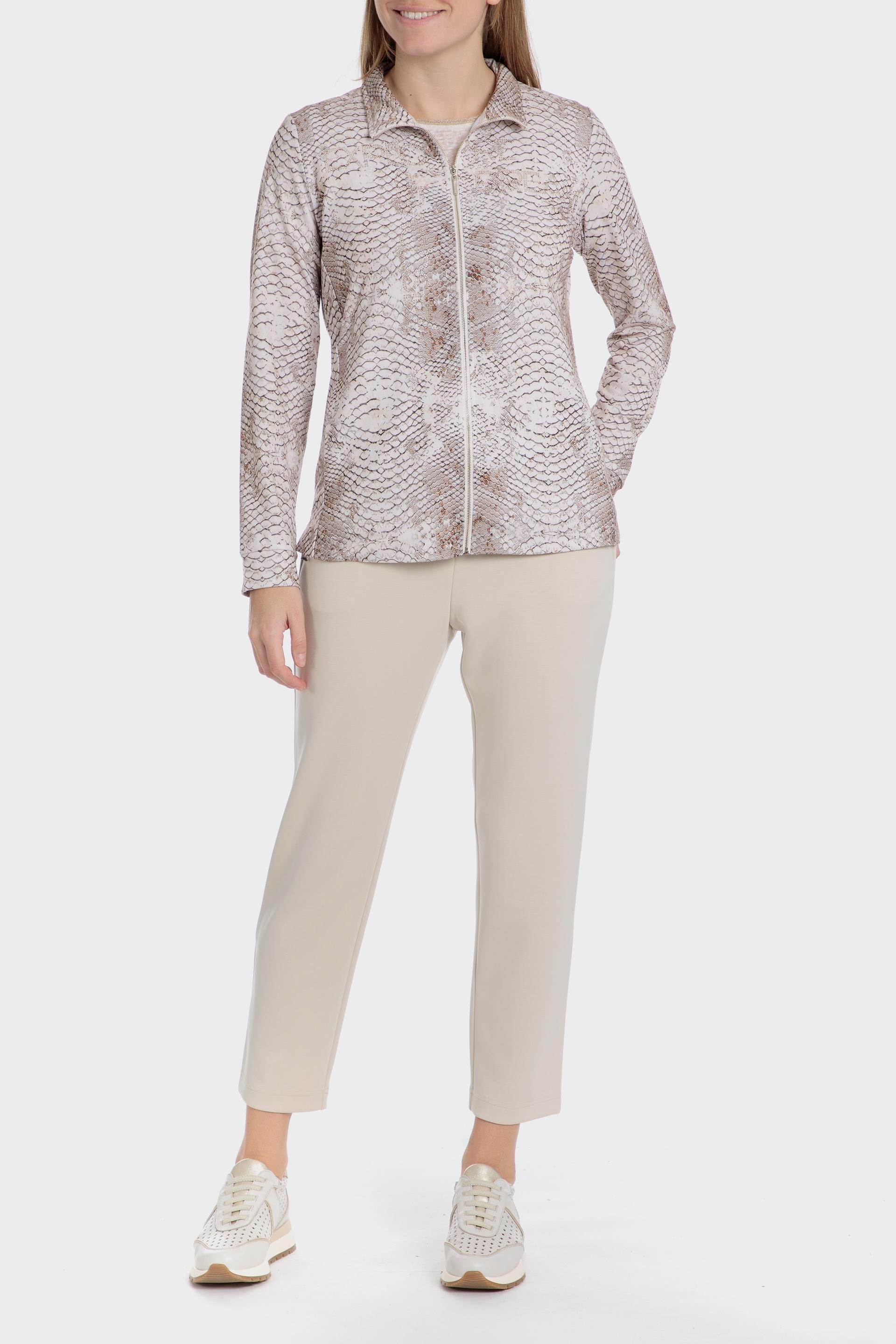 Beige Sports Trousers, , large image number 4