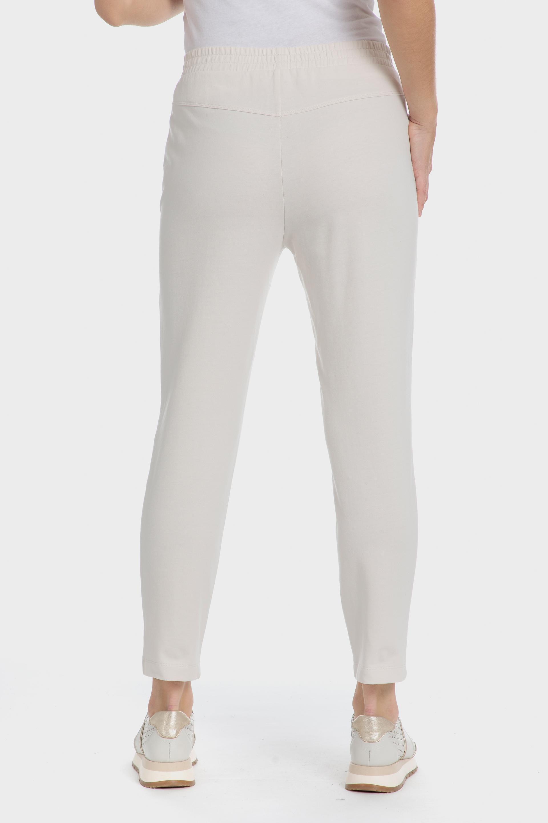 Cream Slim Casual Jogger, , large image number 1